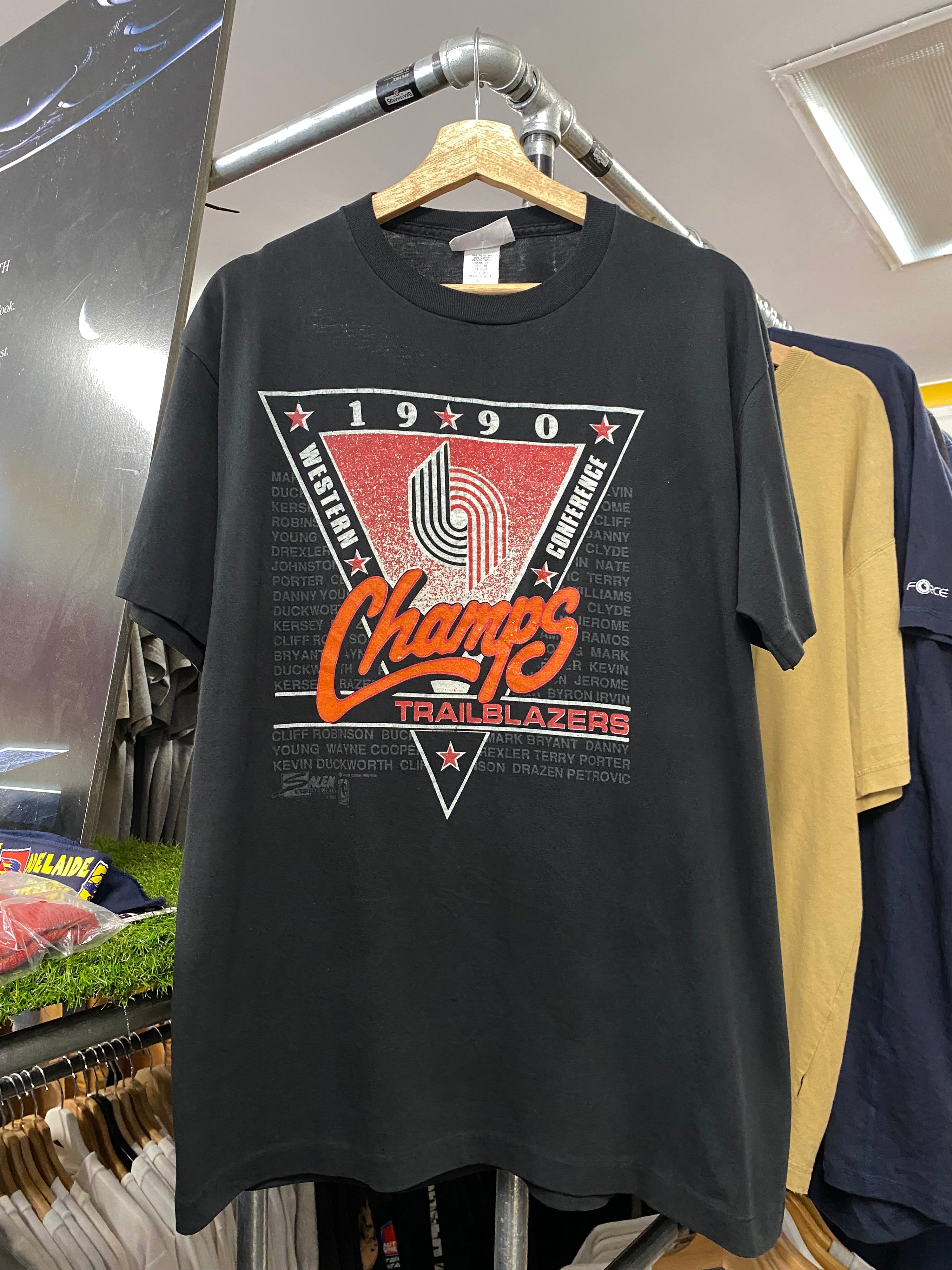 L/XL - 1990 Portland Trailblazers Western Conference Champs