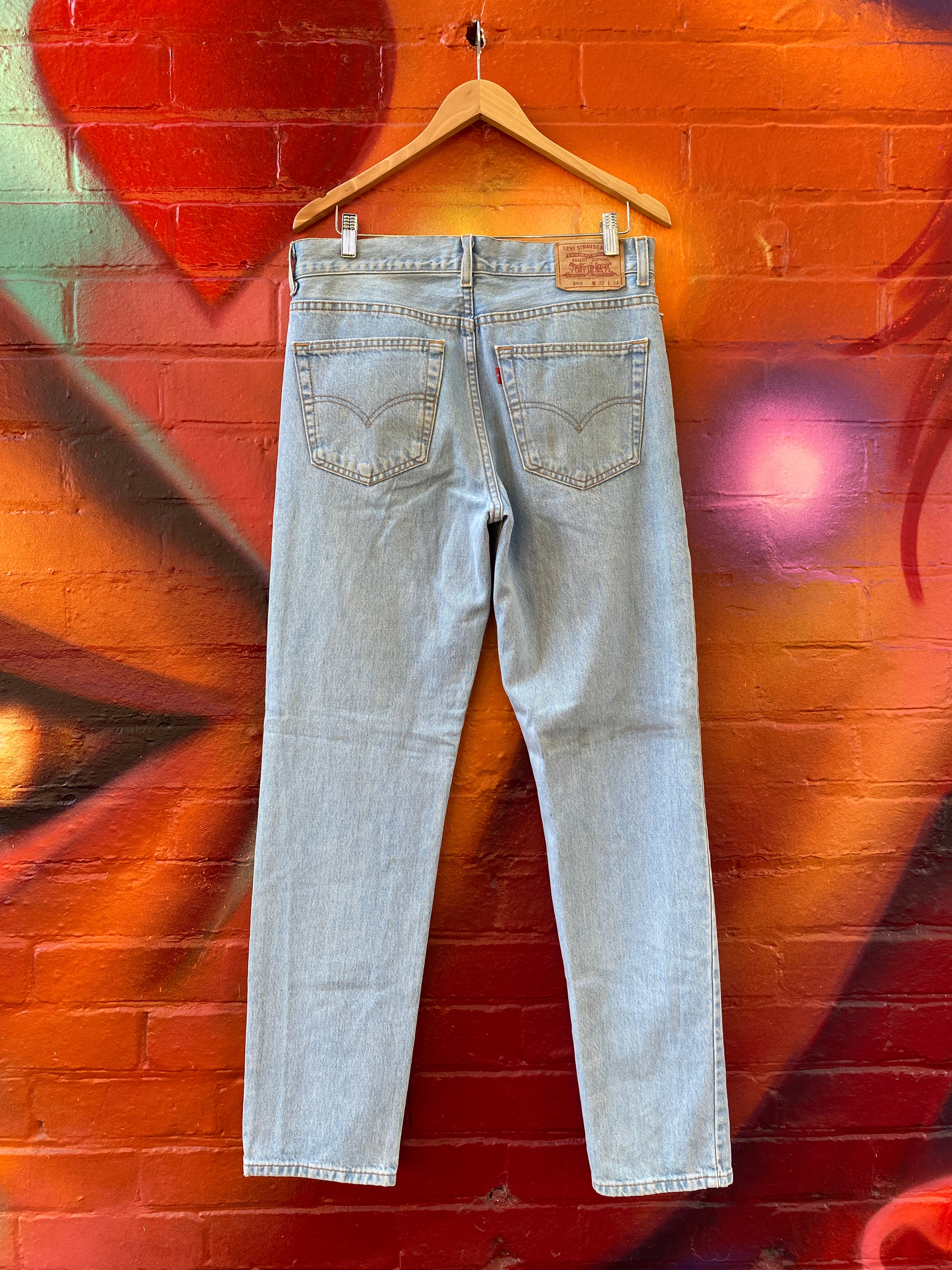 33 - Levis LB 504 Denim Jeans