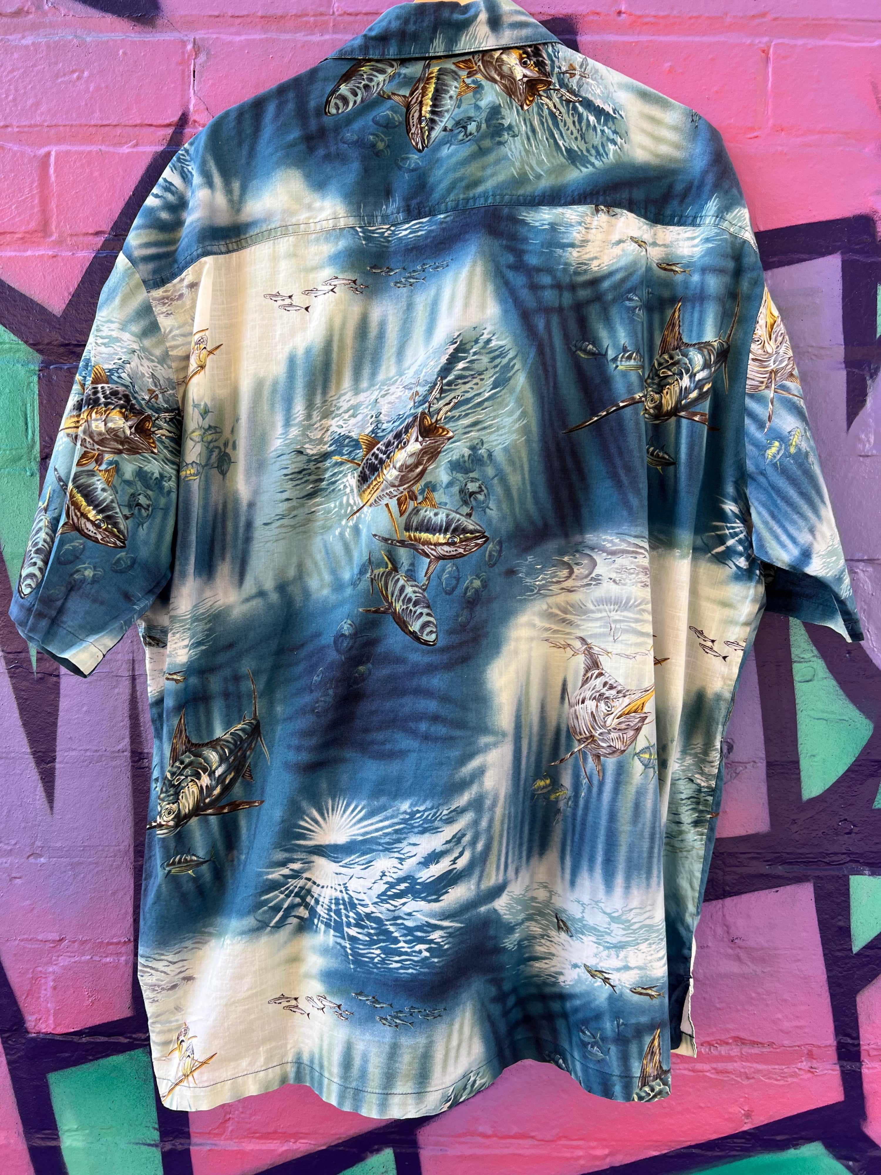 2XL - Don Ray Underwater Button Up