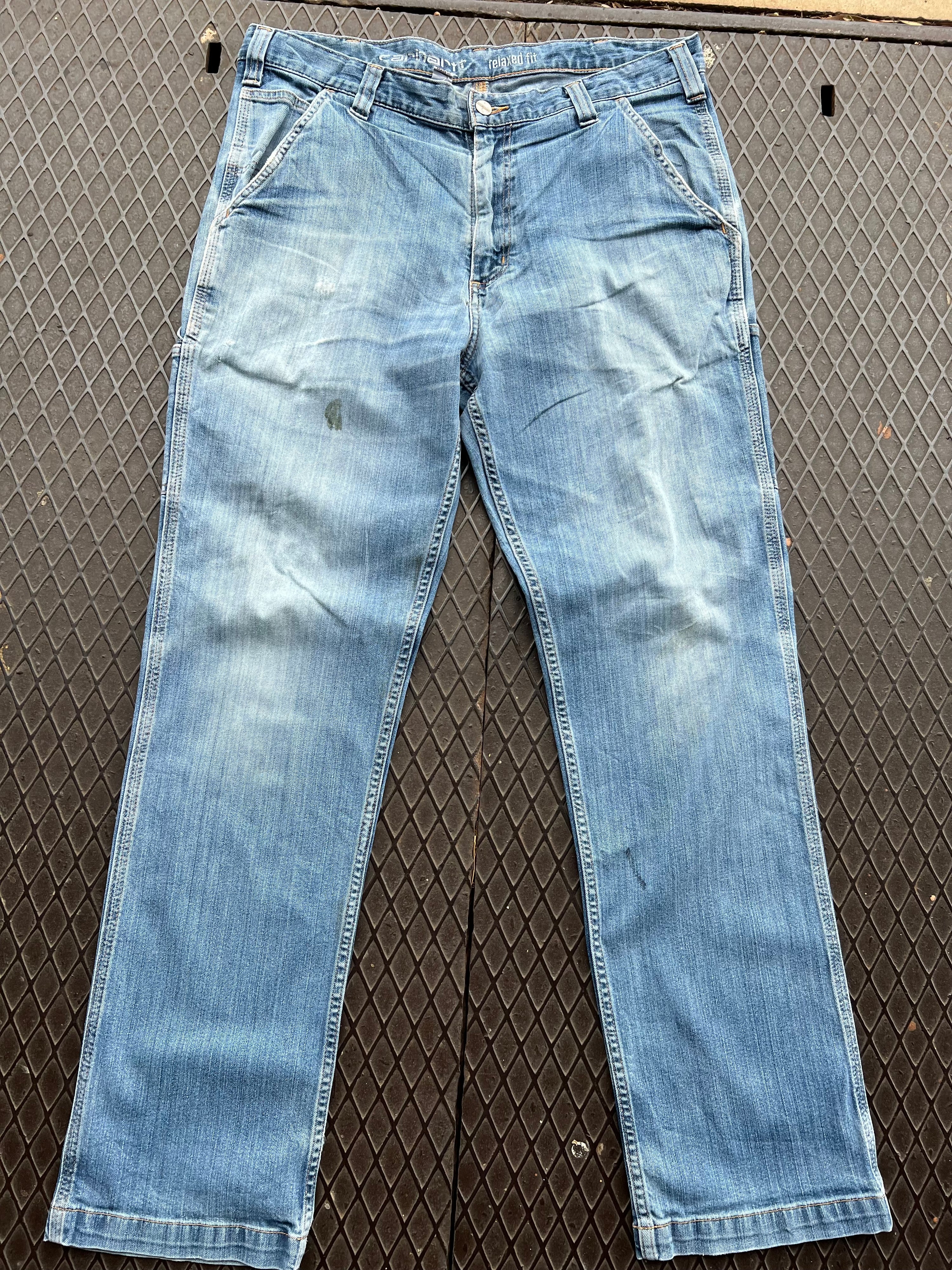 36 - Carhartt LB Denim Carpenter Pants P111