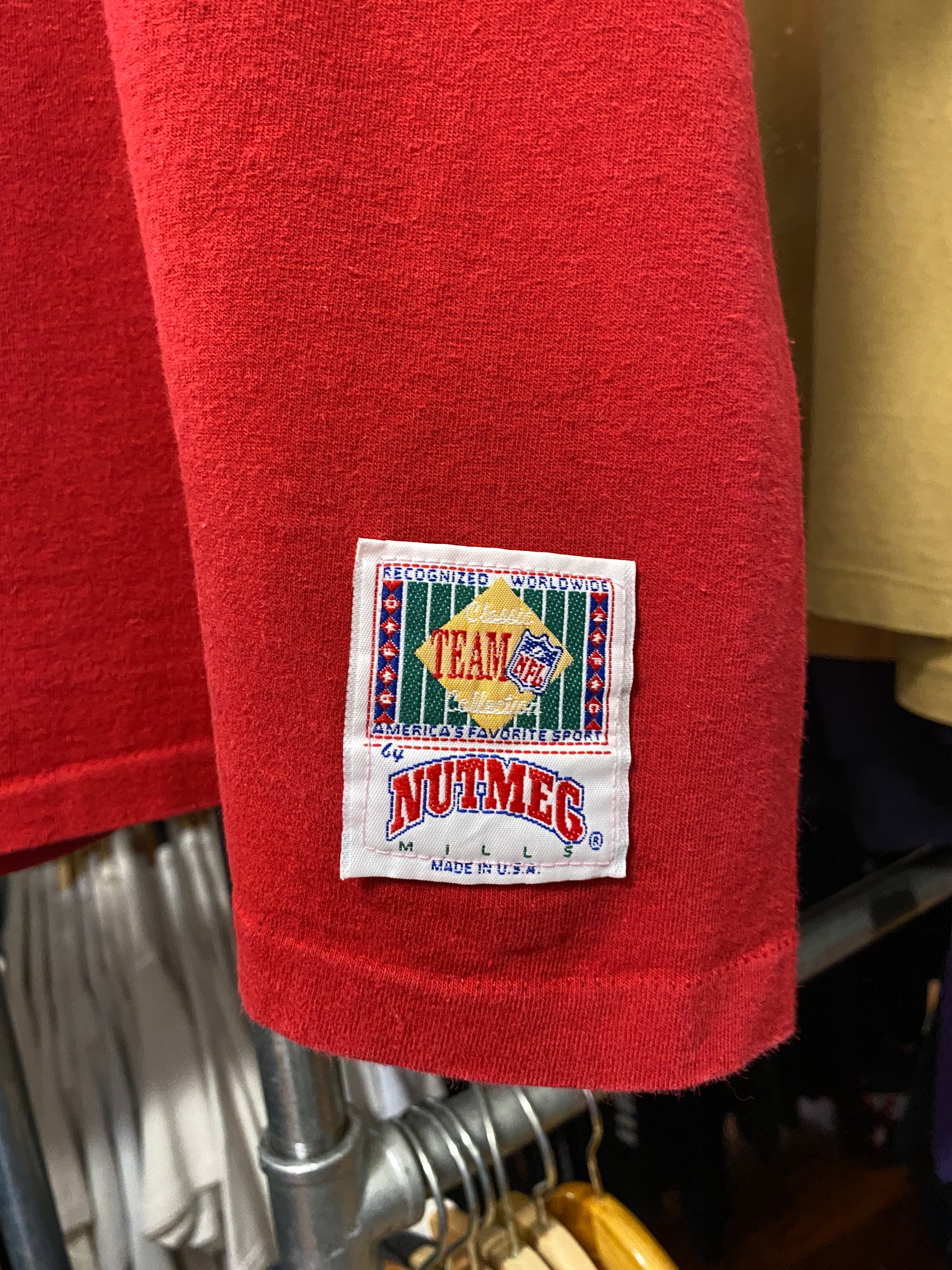 XL - Vintage Washington Redskins Nutmeg Maroon Tee