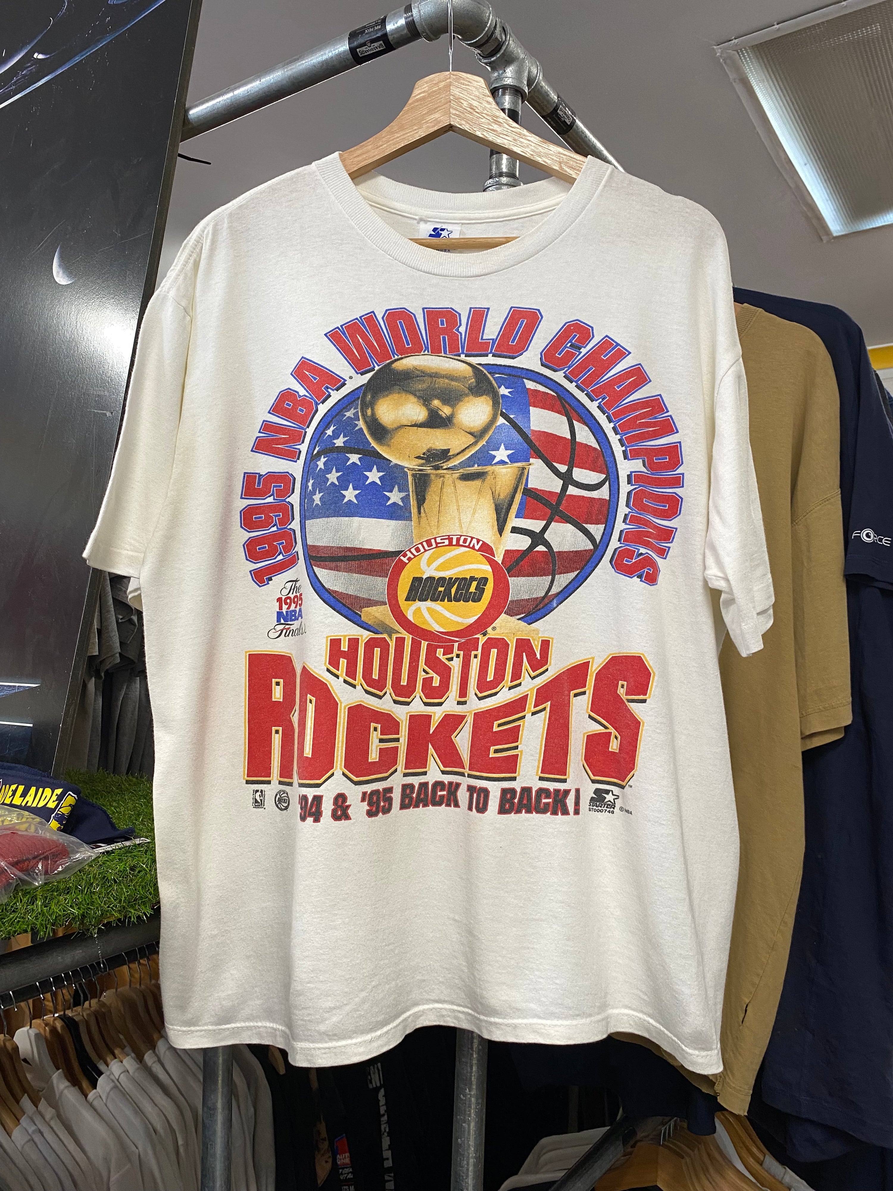 L - 1995 Houston Rockets Back 2 Back NBA Champions