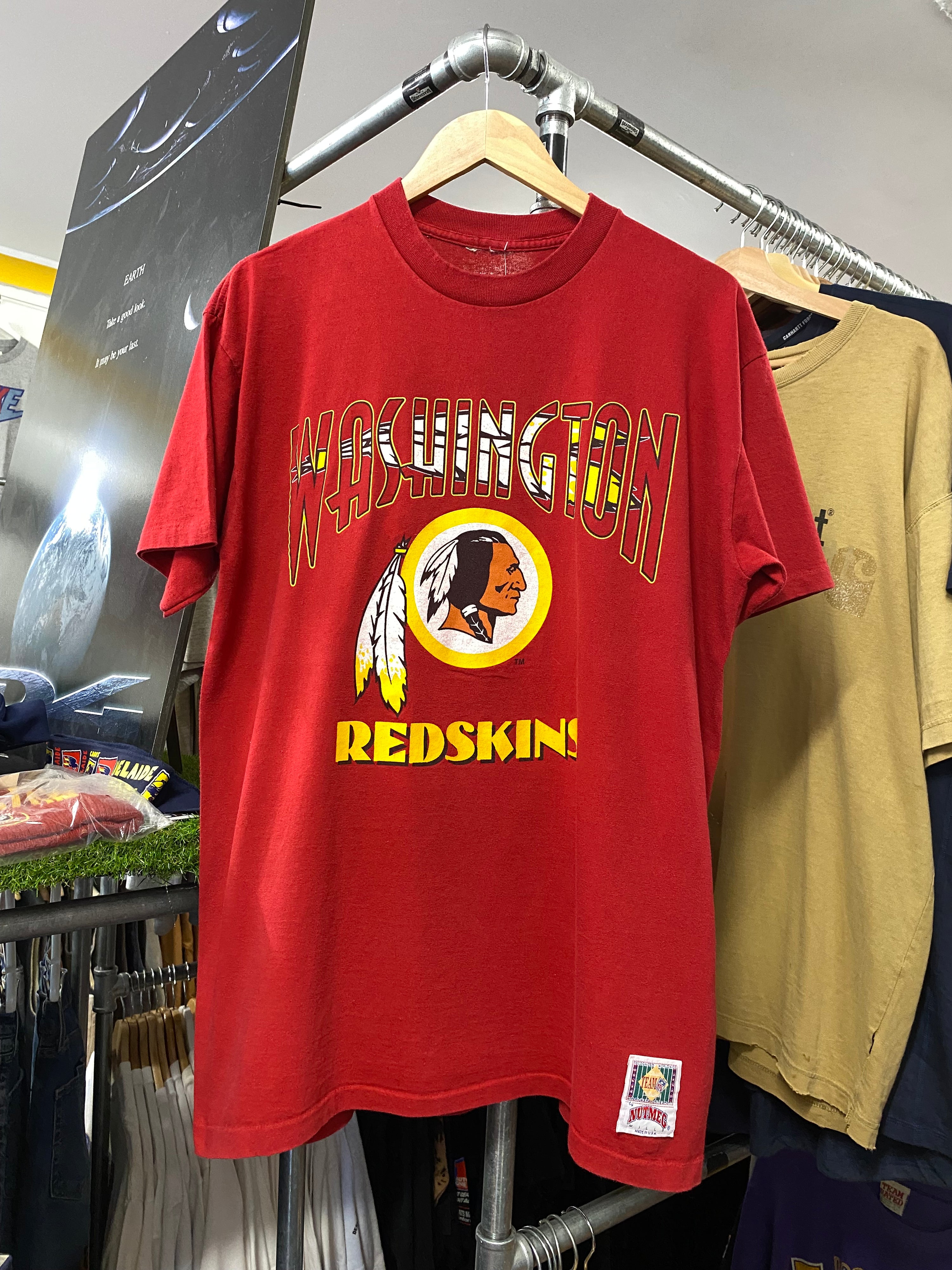 XL - Vintage Washington Redskins Nutmeg Maroon Tee