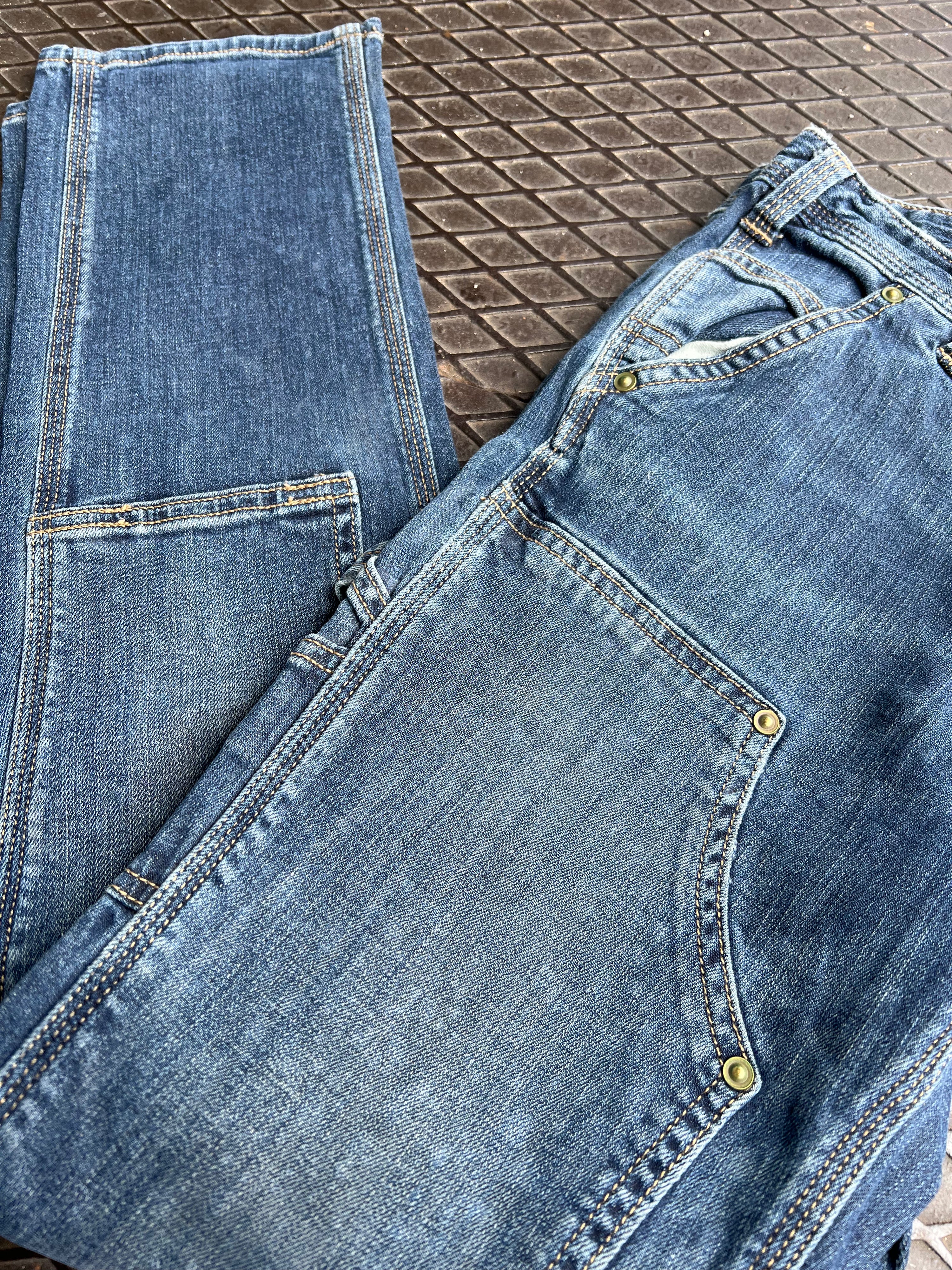 26/28 - Carhartt Double Knees Blue Denim / 26