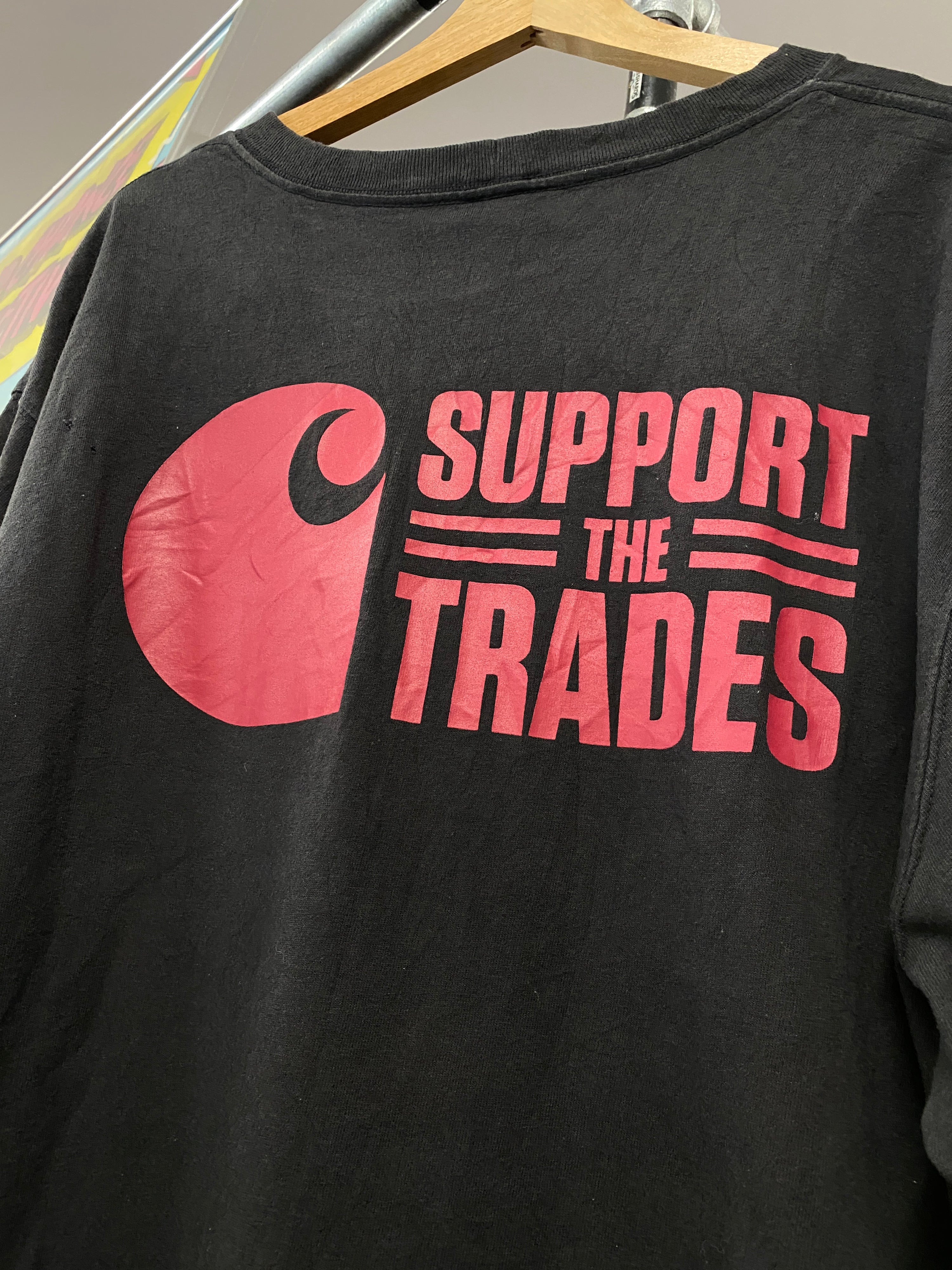 XL - Carhartt Skills USA, Support The Trades Black Pocket Tee