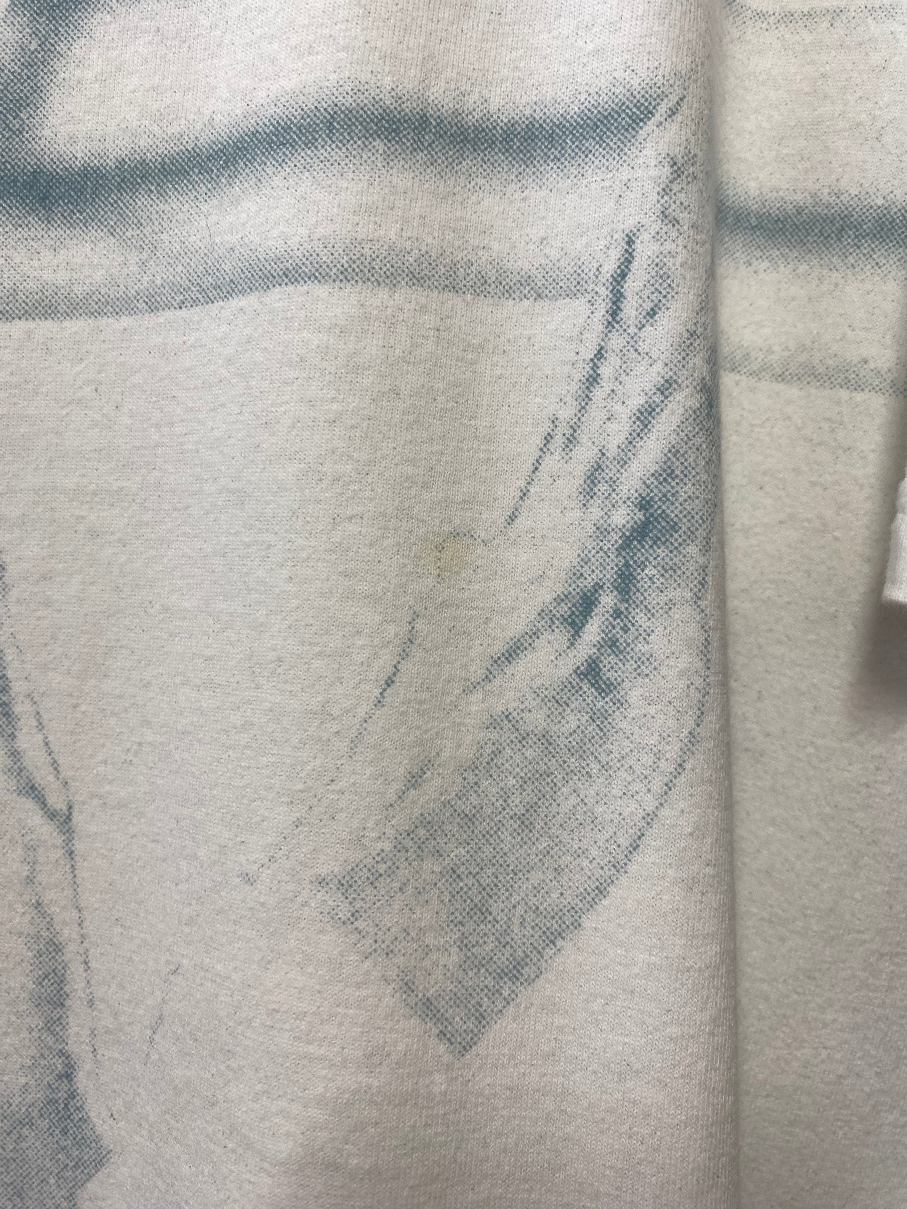 XL - Vintage NUTMEG All Over Print Backetball Tee