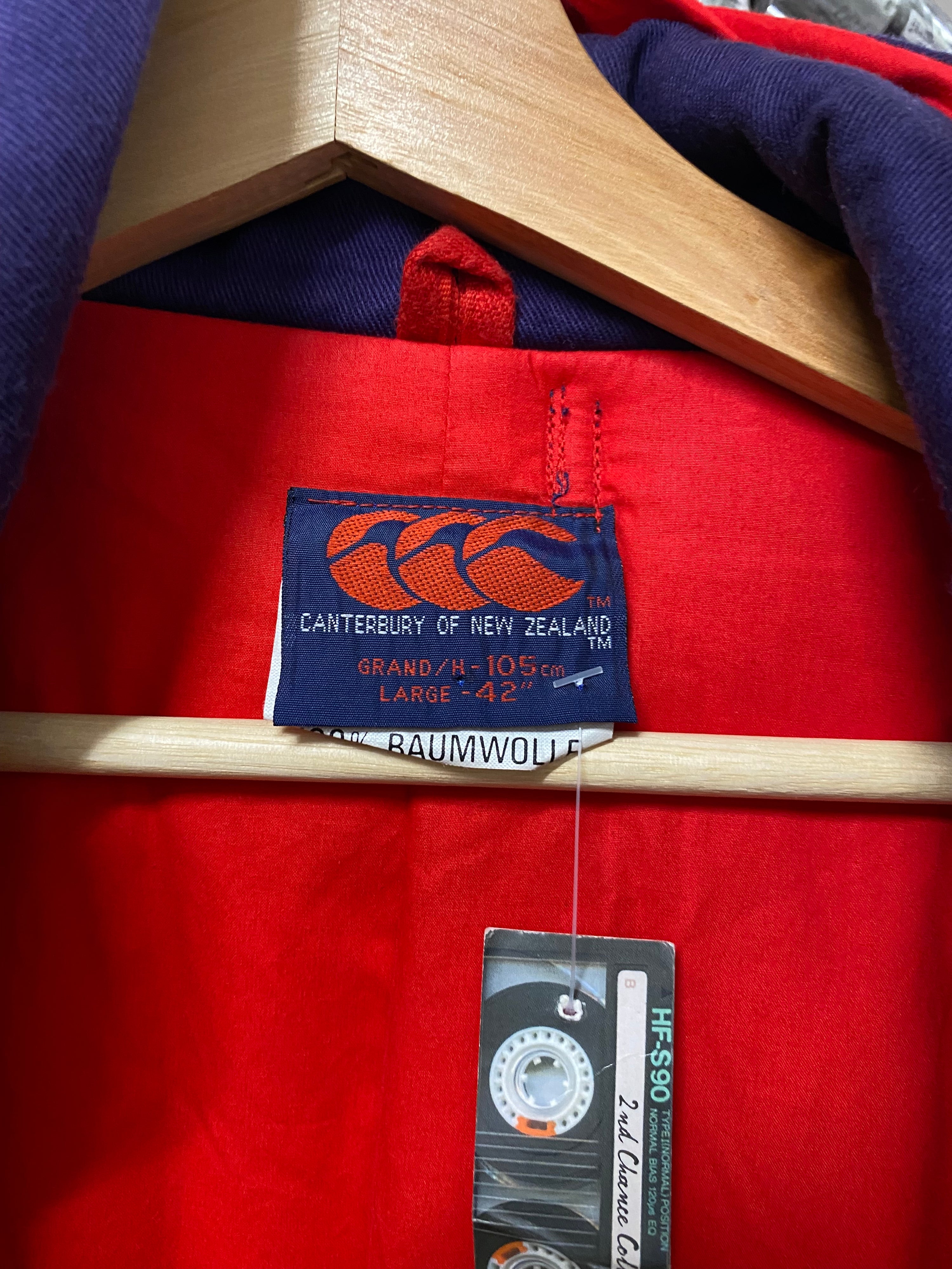 L - Canterbury Of New Zealand Heavy Weight Jacket