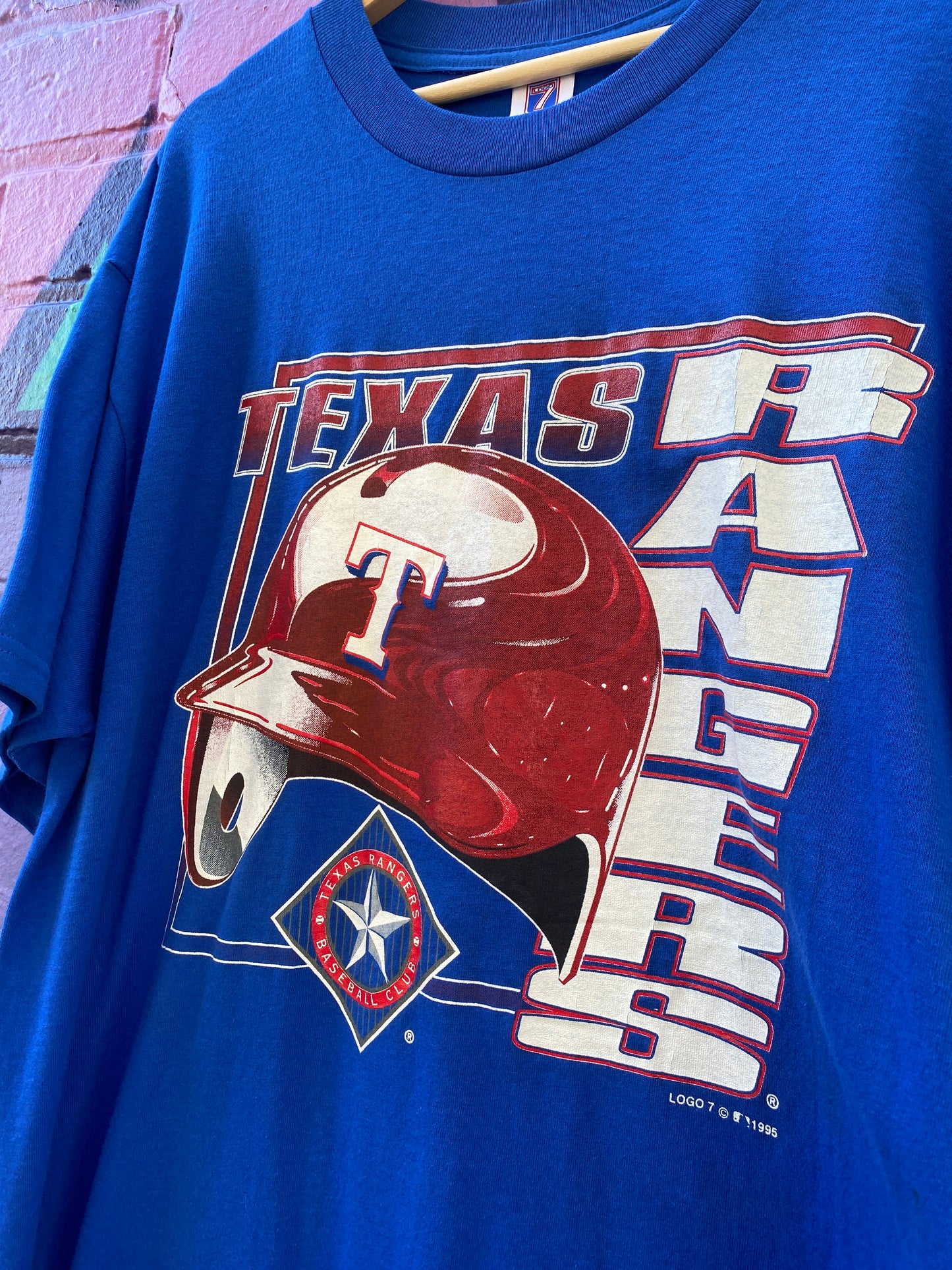 XL - 1995 Texas Rangers Big Print