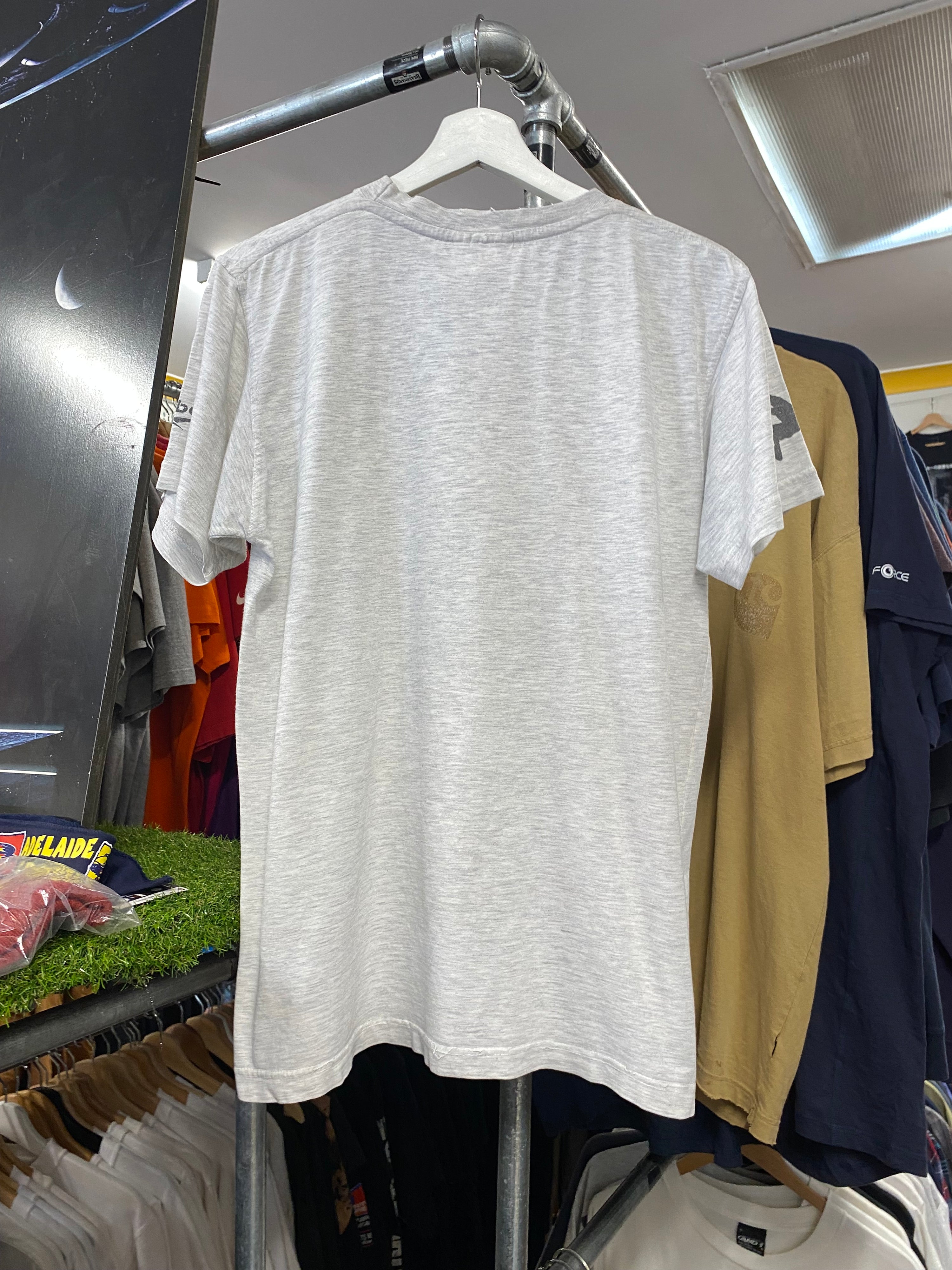 M - Look Who's In Town SHAQ x Reebok Grey Tee