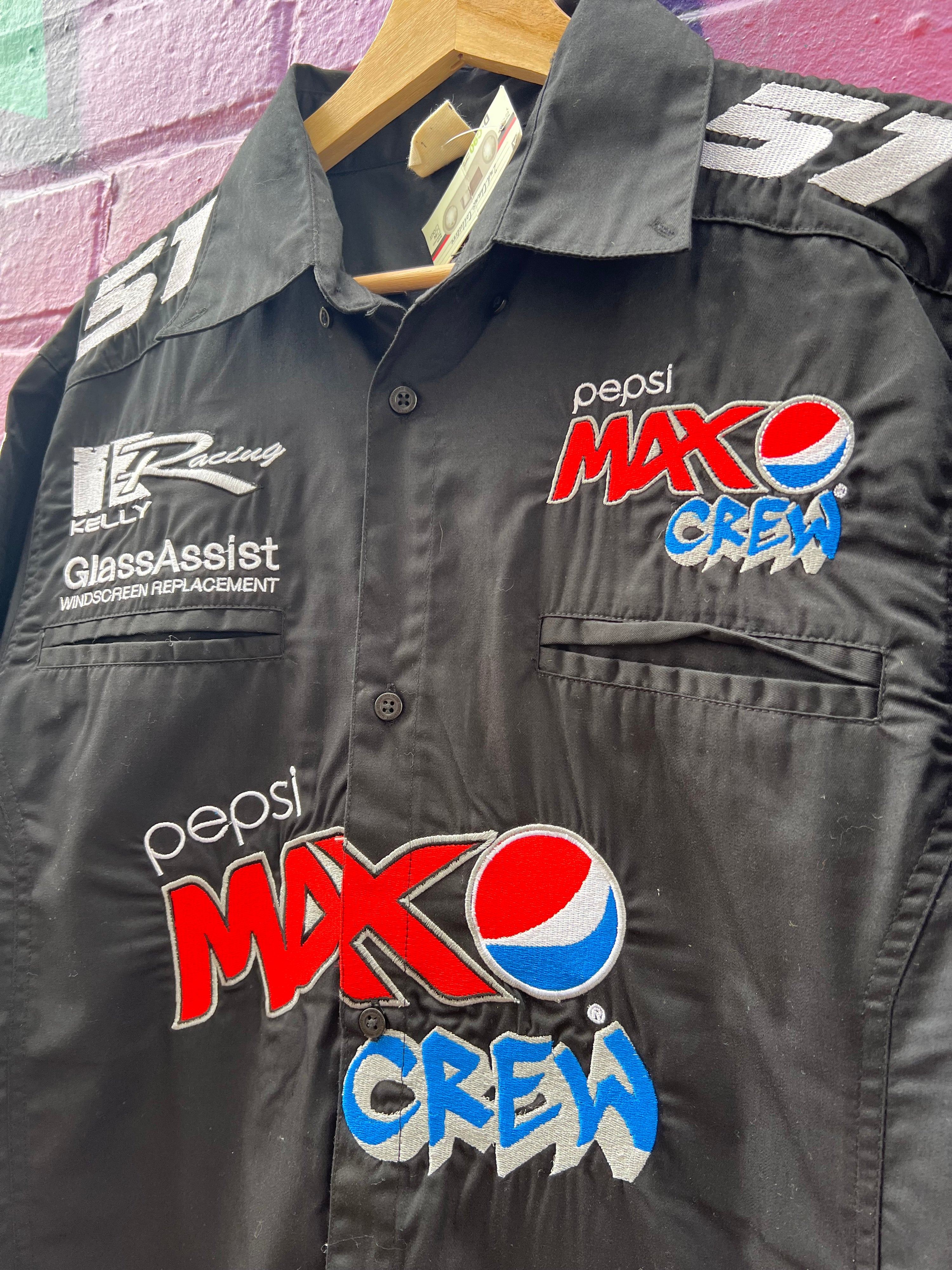 M - Pepsi Max Crew SS Button Up