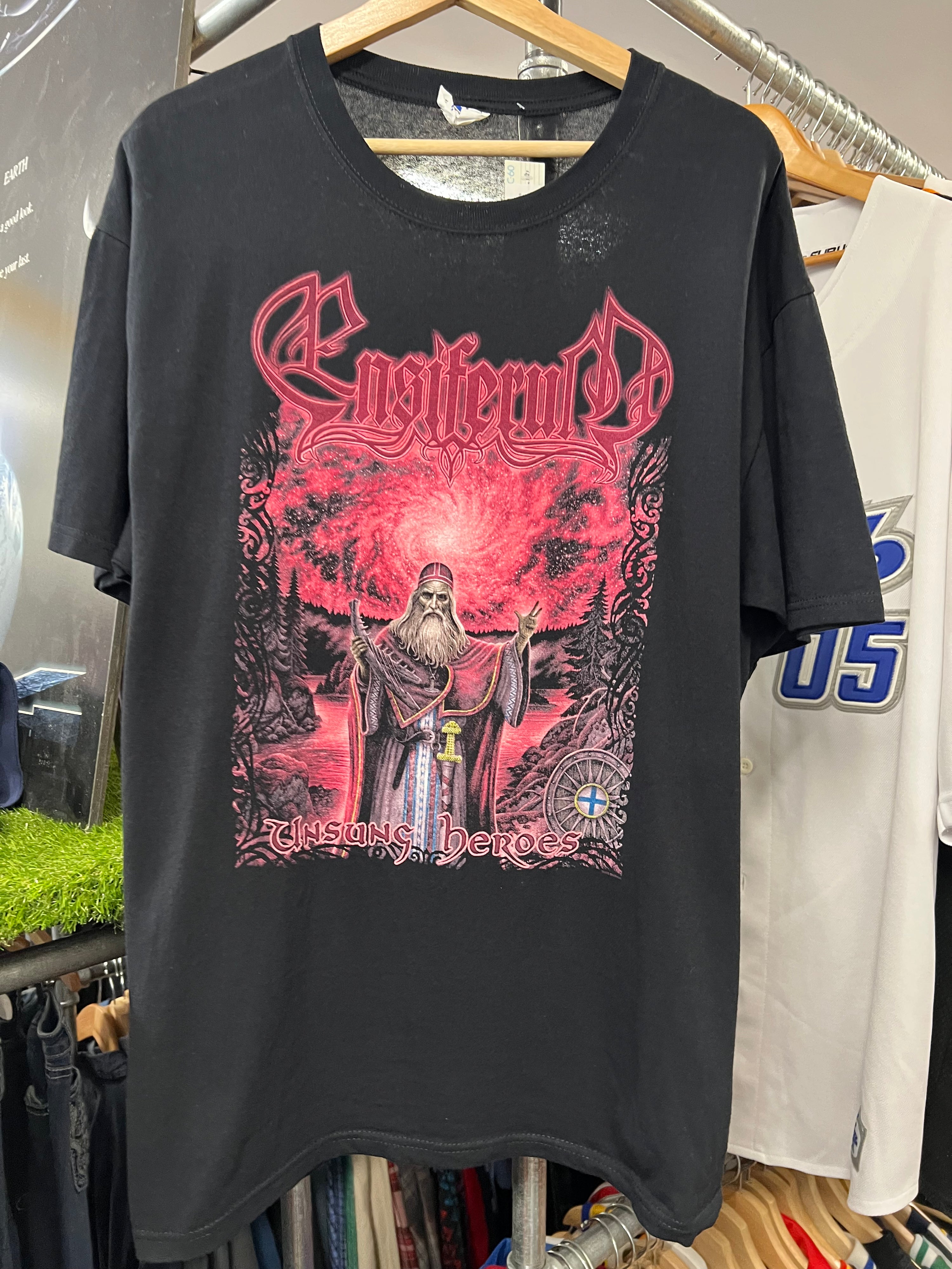 XL - Ensiferum Unsung Heros Metal Tee