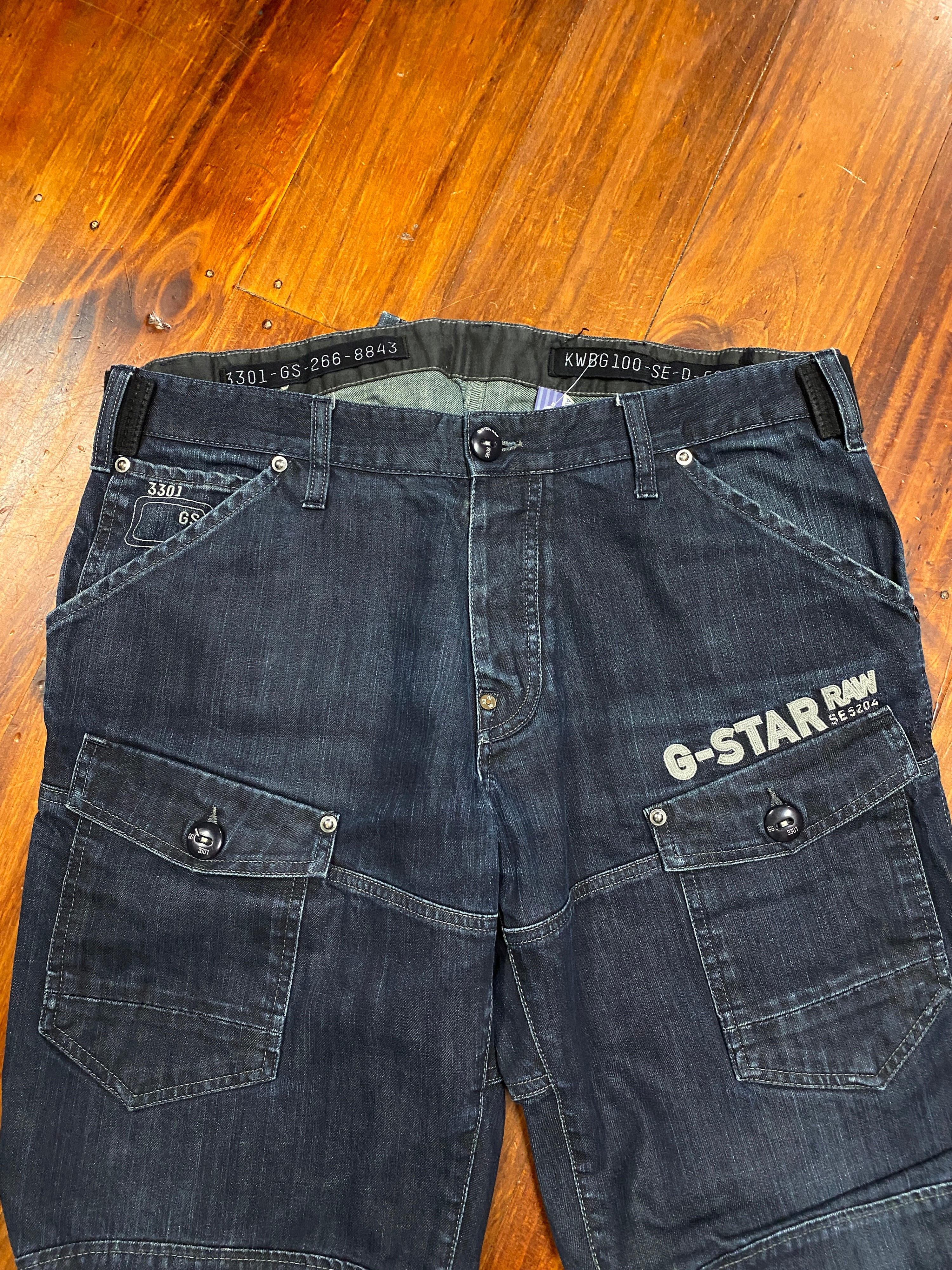 38 - G-Star Raw Denim Cargo Jeans