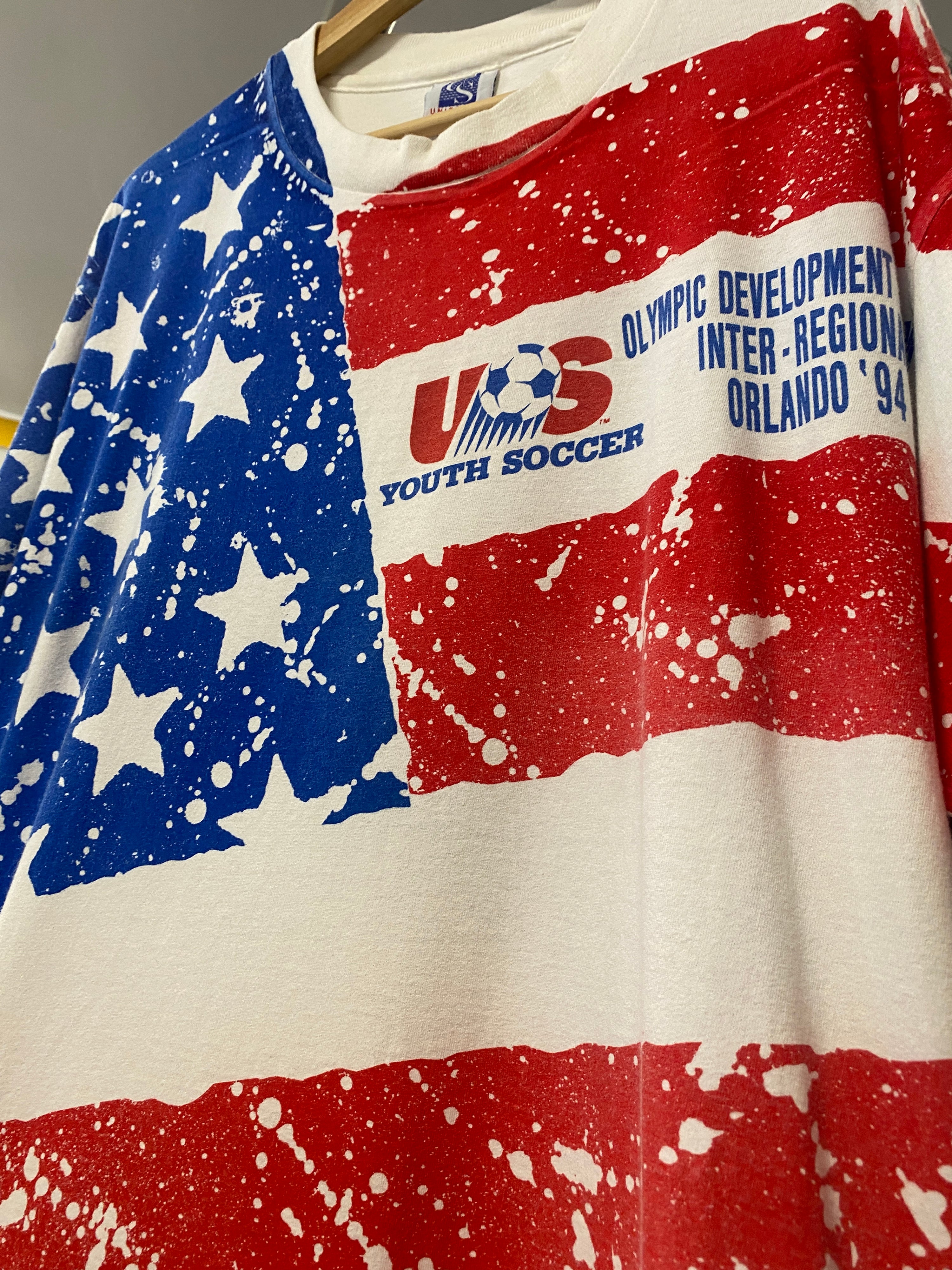 XL - 1994 USA Youth Soccer Olympic Development Flag AOP