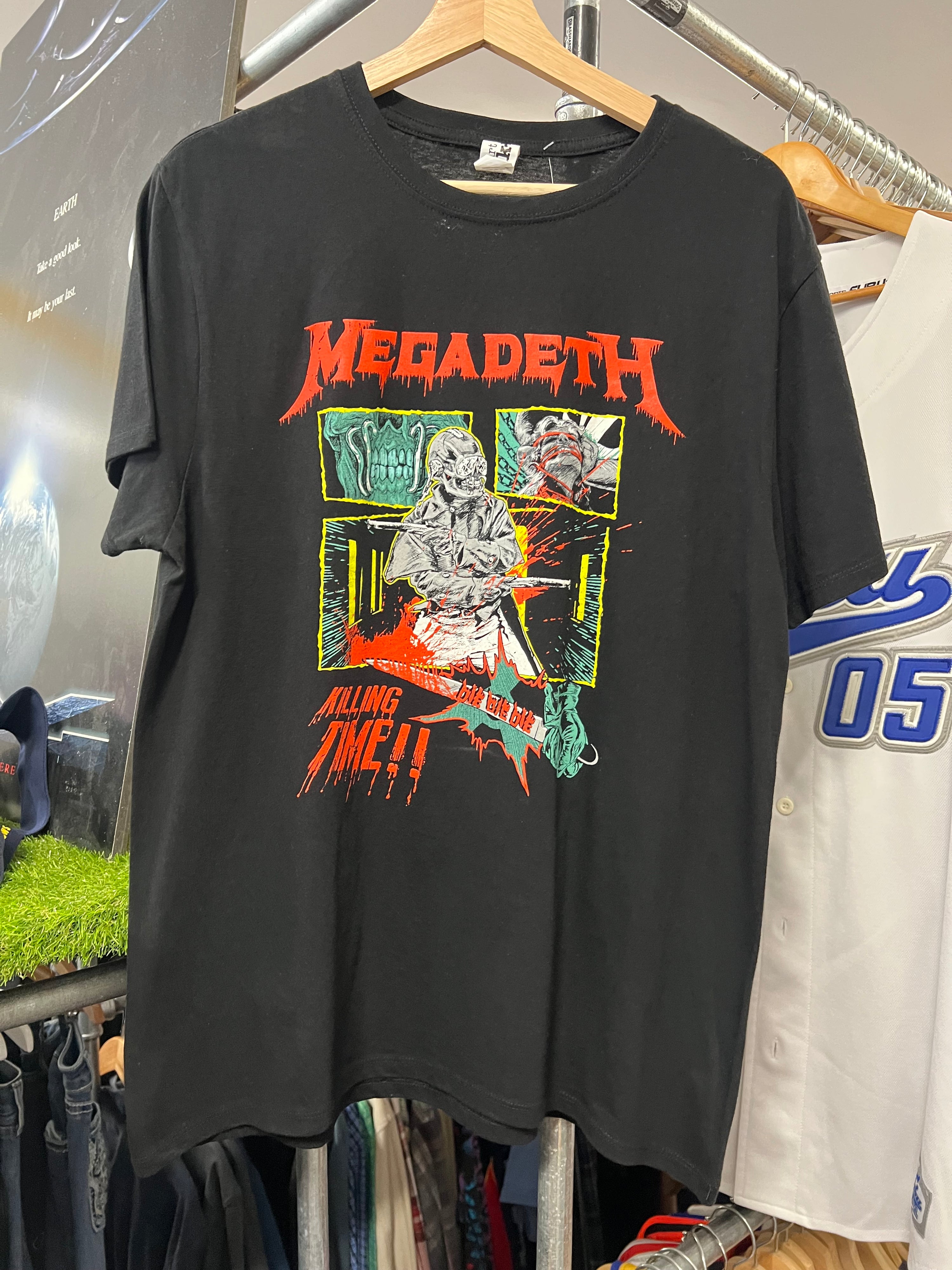 L - 2023 Megadeath Killing Time Aus Tour DS