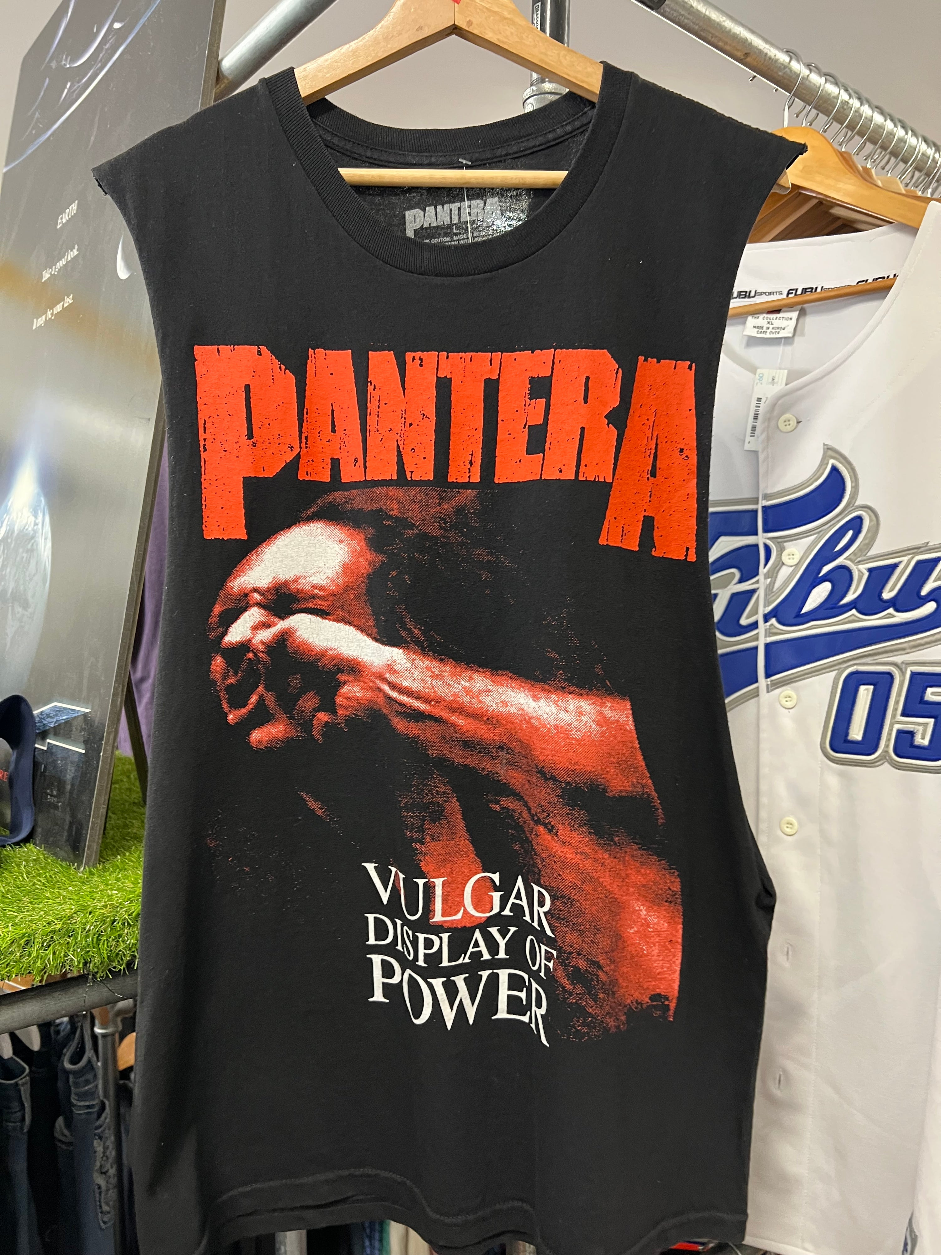L - Pantera Vulgar Display Of Power Sleeveless