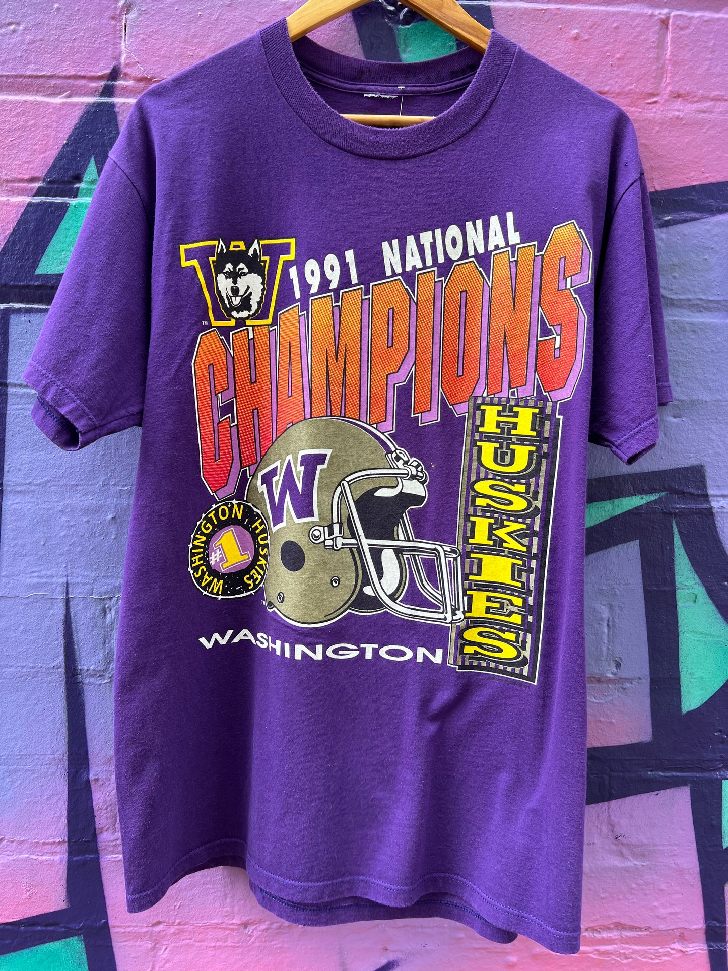 L - 1991 Washington Huskies National Champions