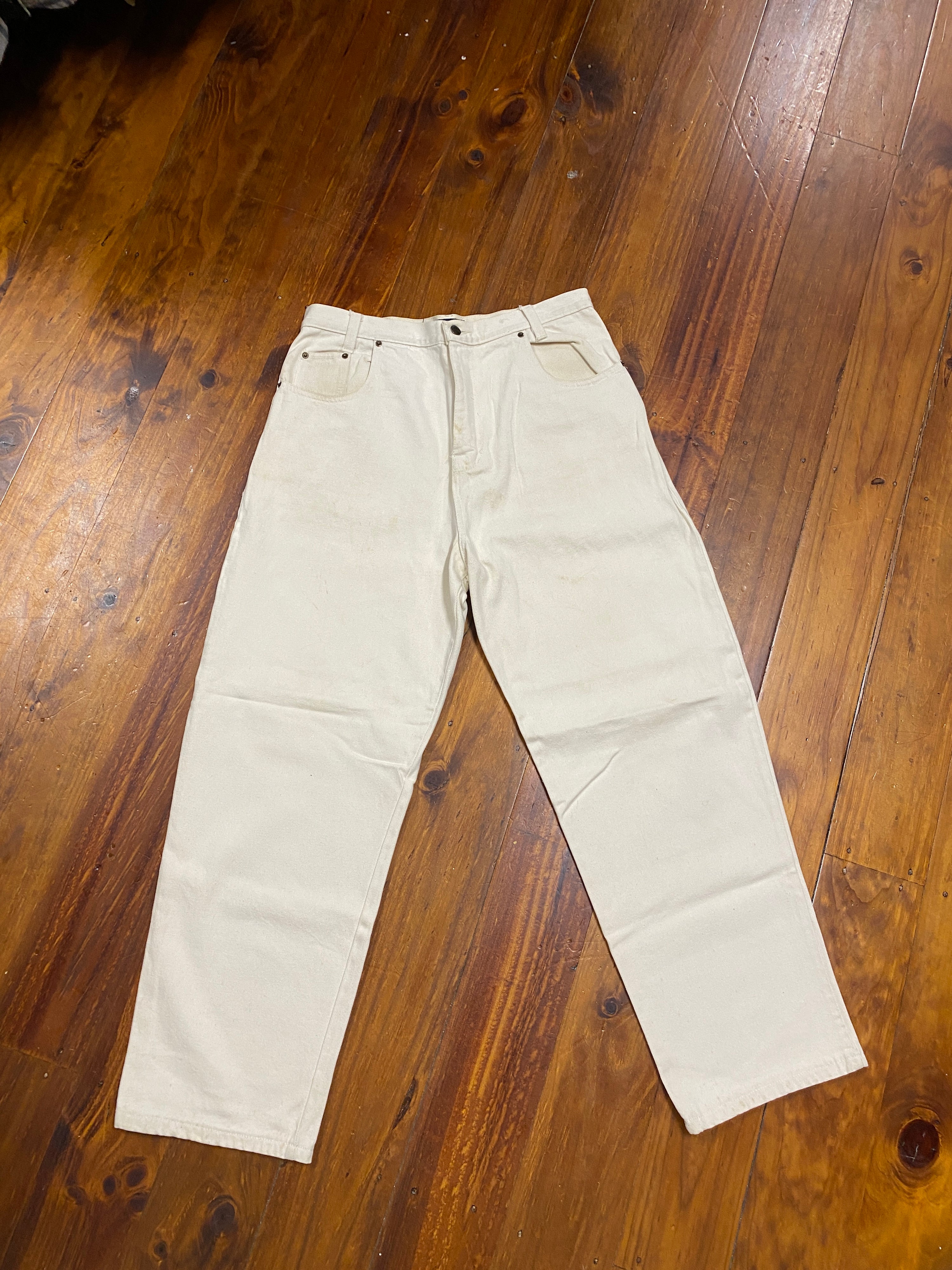 36 - Karl Kani Jeans Cream Pants