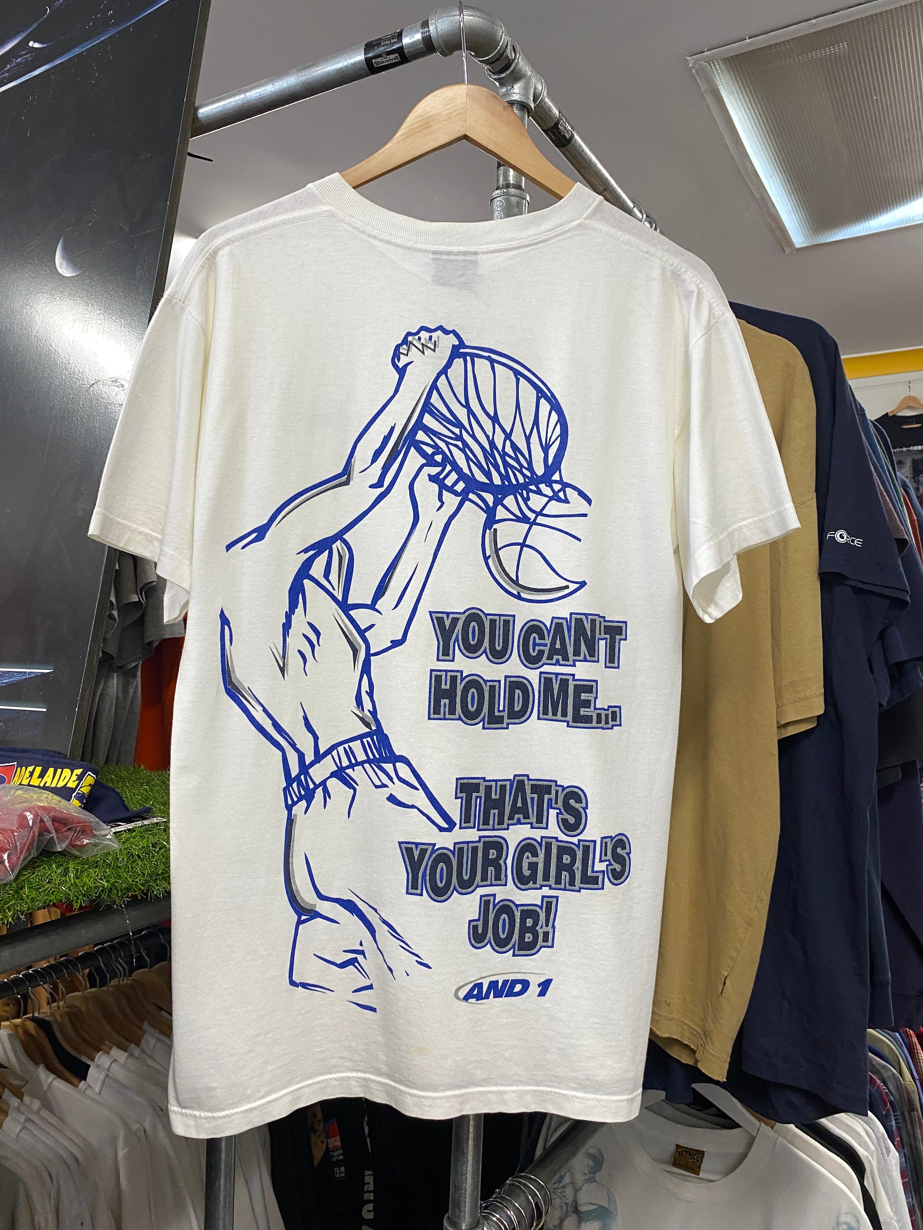 M - AND1 You Cant Hold Me, That's Your Girls Job DS Tee