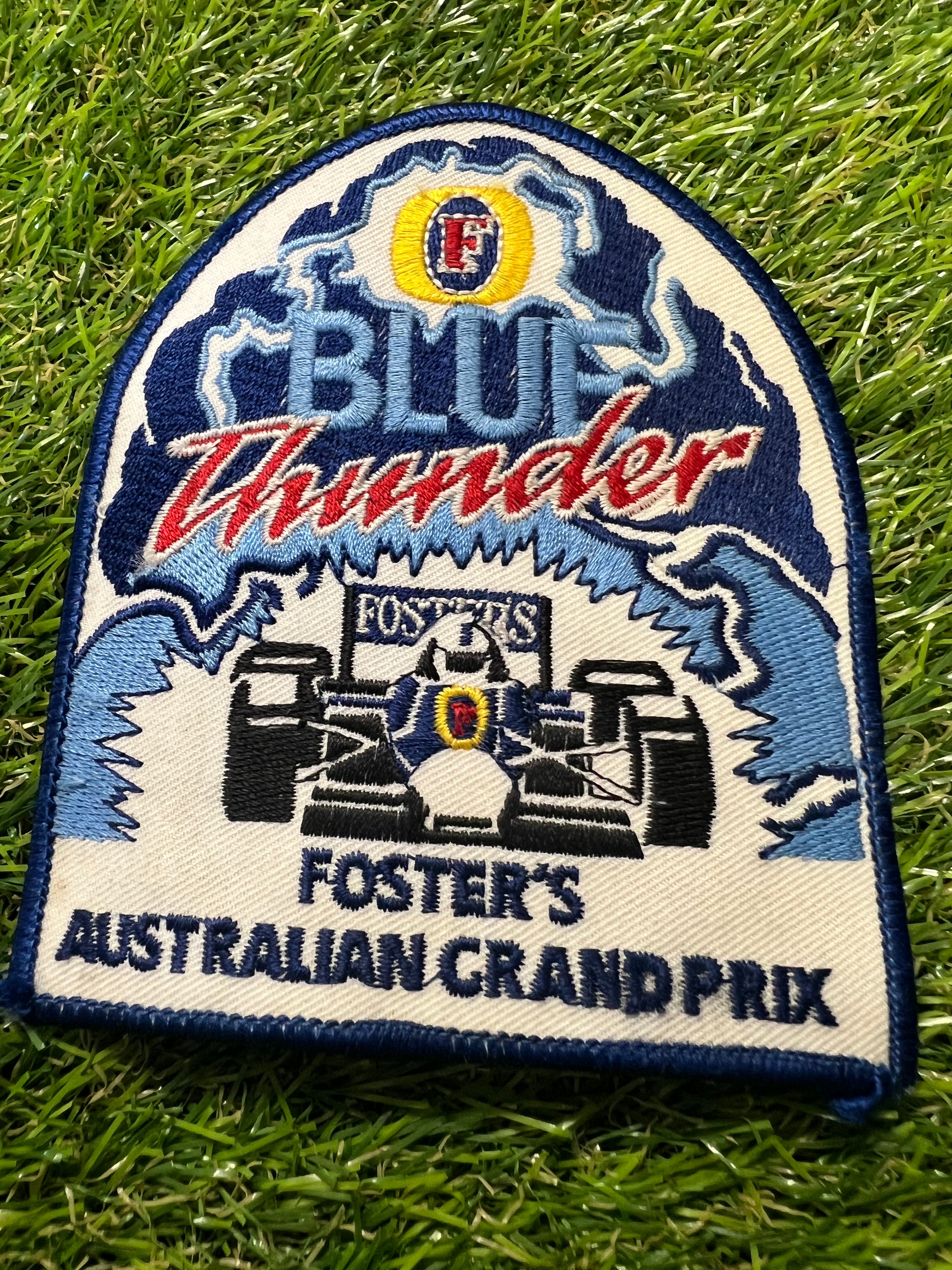 Vintage Blue Thunder Australian Grand Prix Patch