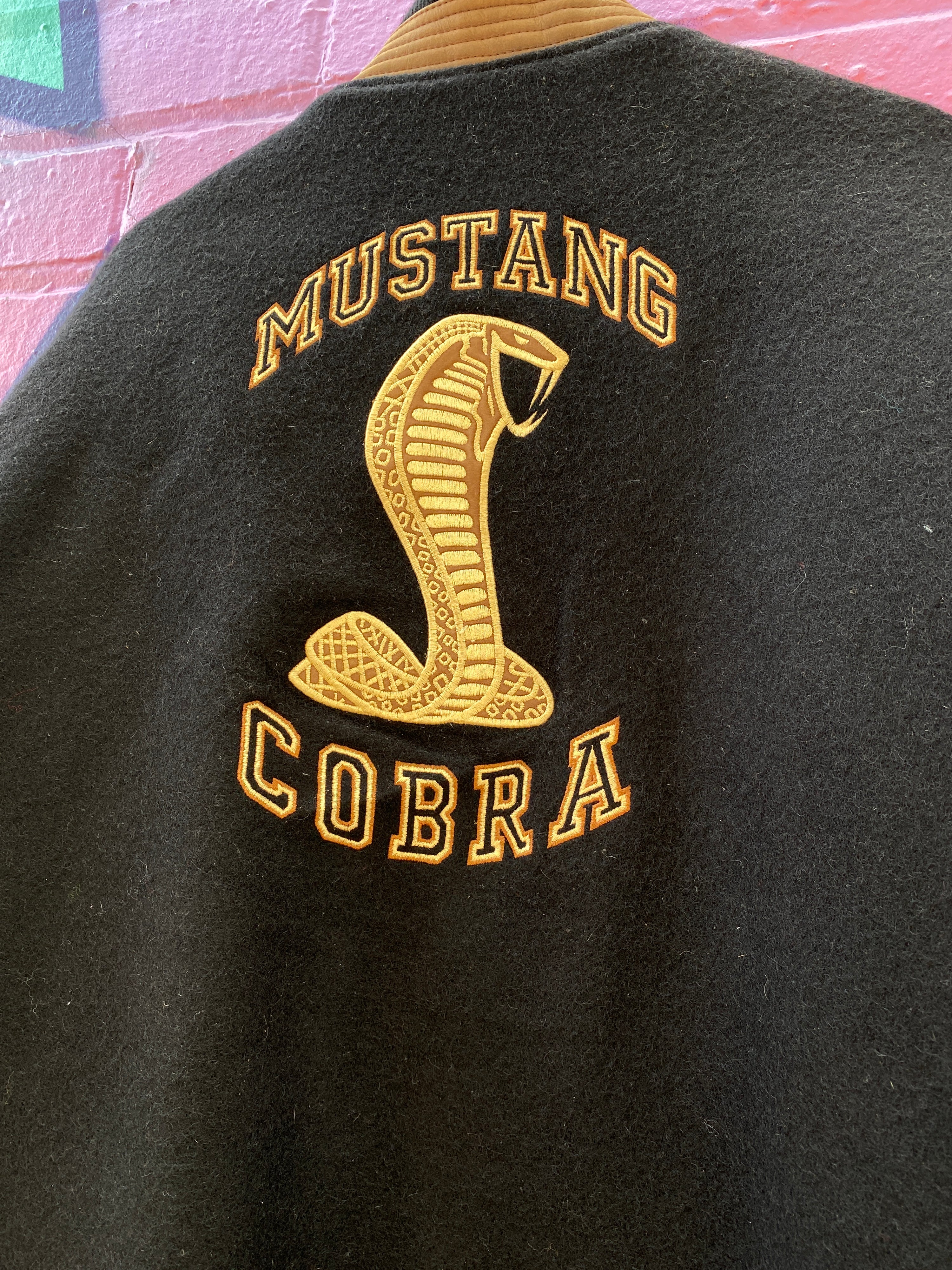 L - Mustang Cobra 35th Anniversary Varsity Jacket