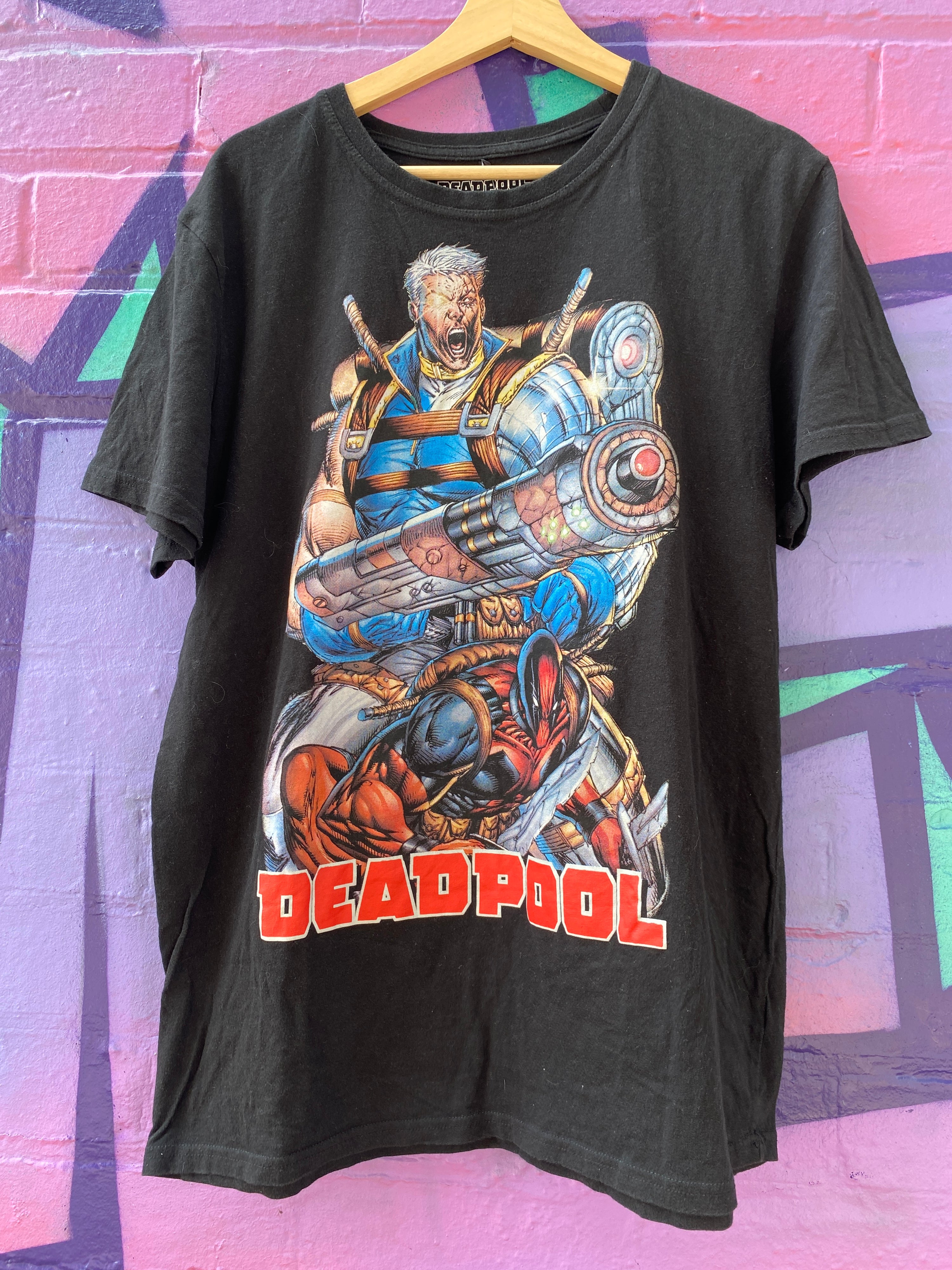 XL - Deadpool x Cable Comic Tee