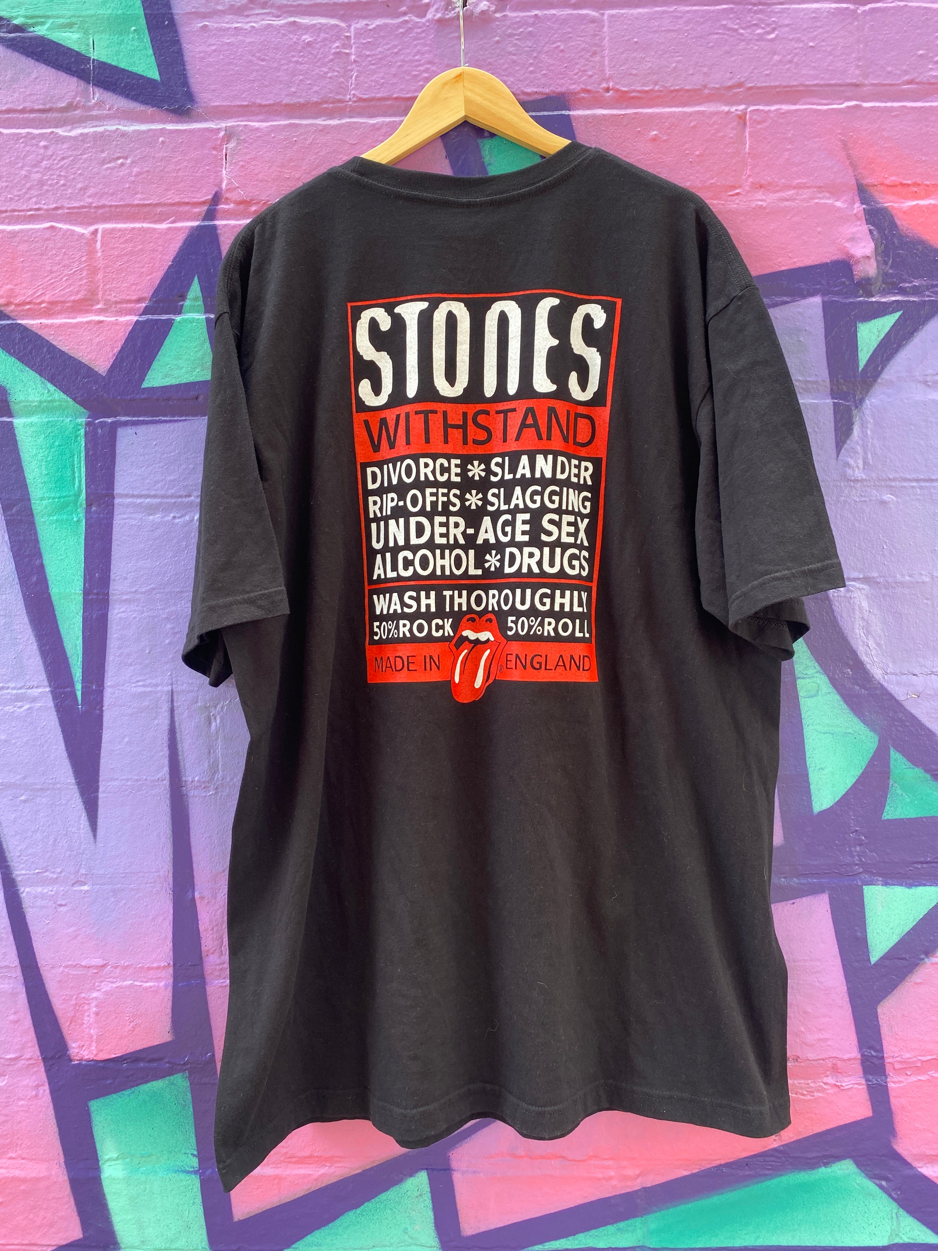 2XL - Rolling Stones Withstand Big Print DS
