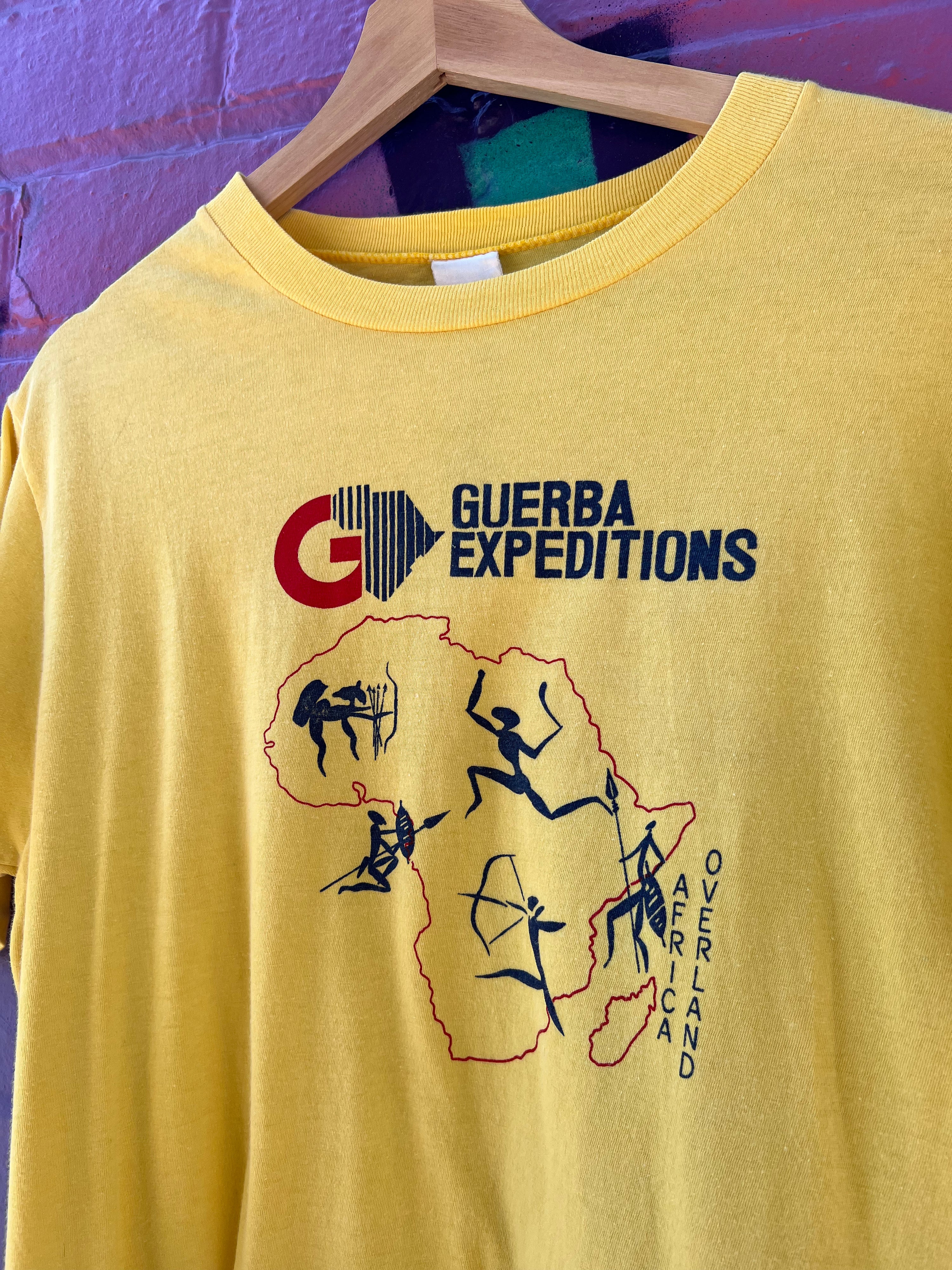 L - 90s Guerba Expeditions Overland Africe DS Tee