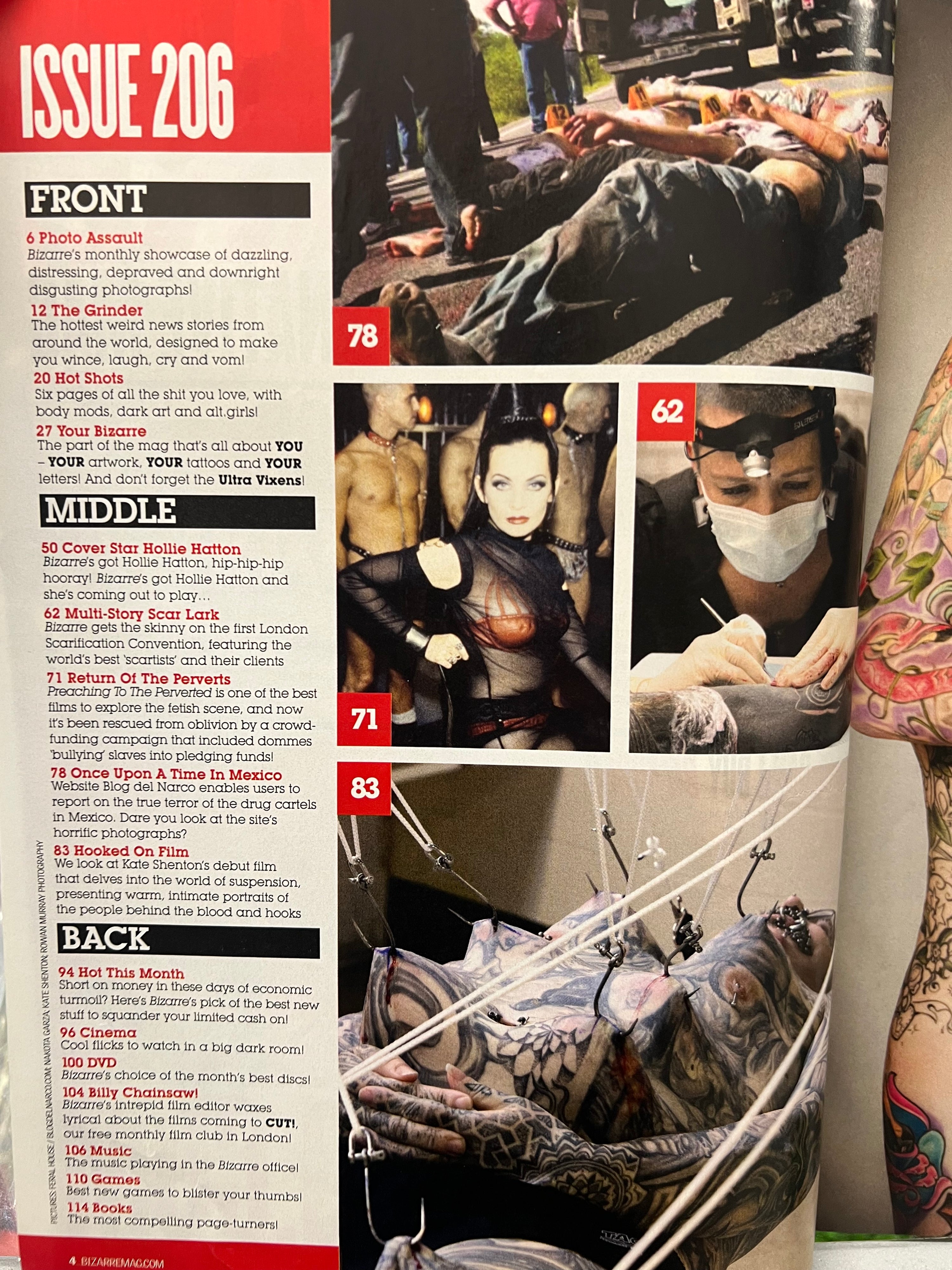 Bizarre Magazine Issue 206 October 2013