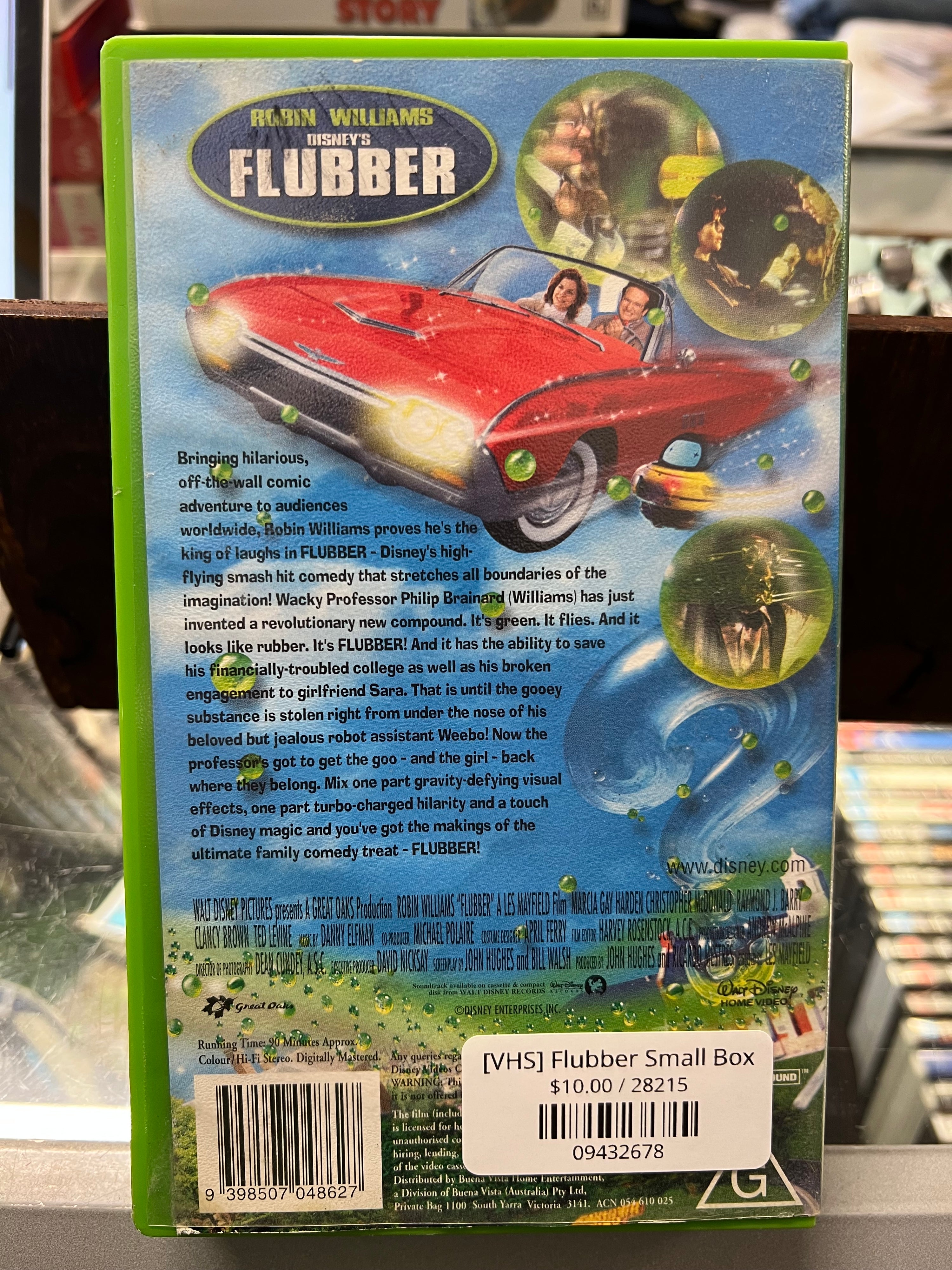 [VHS] Flubber Small Box