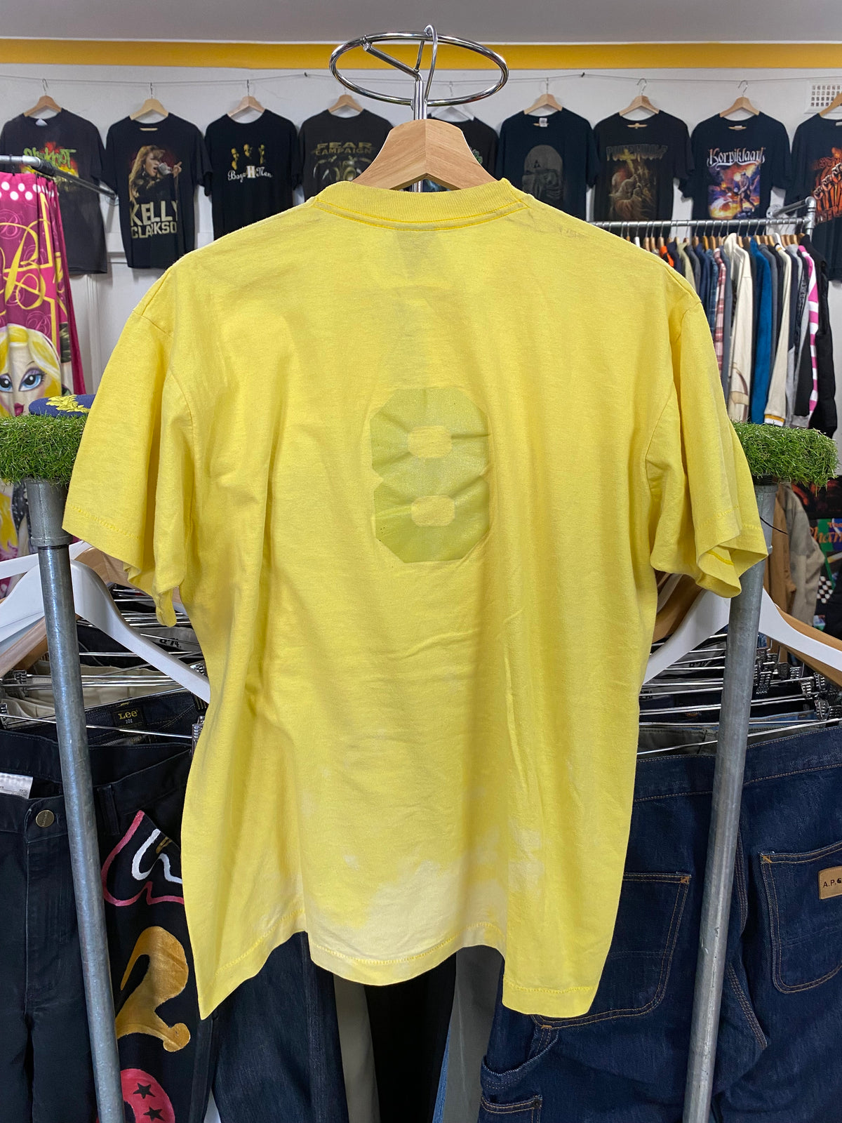 [XL] Otsego-Plainwell Hoopsters Yellow Tee
