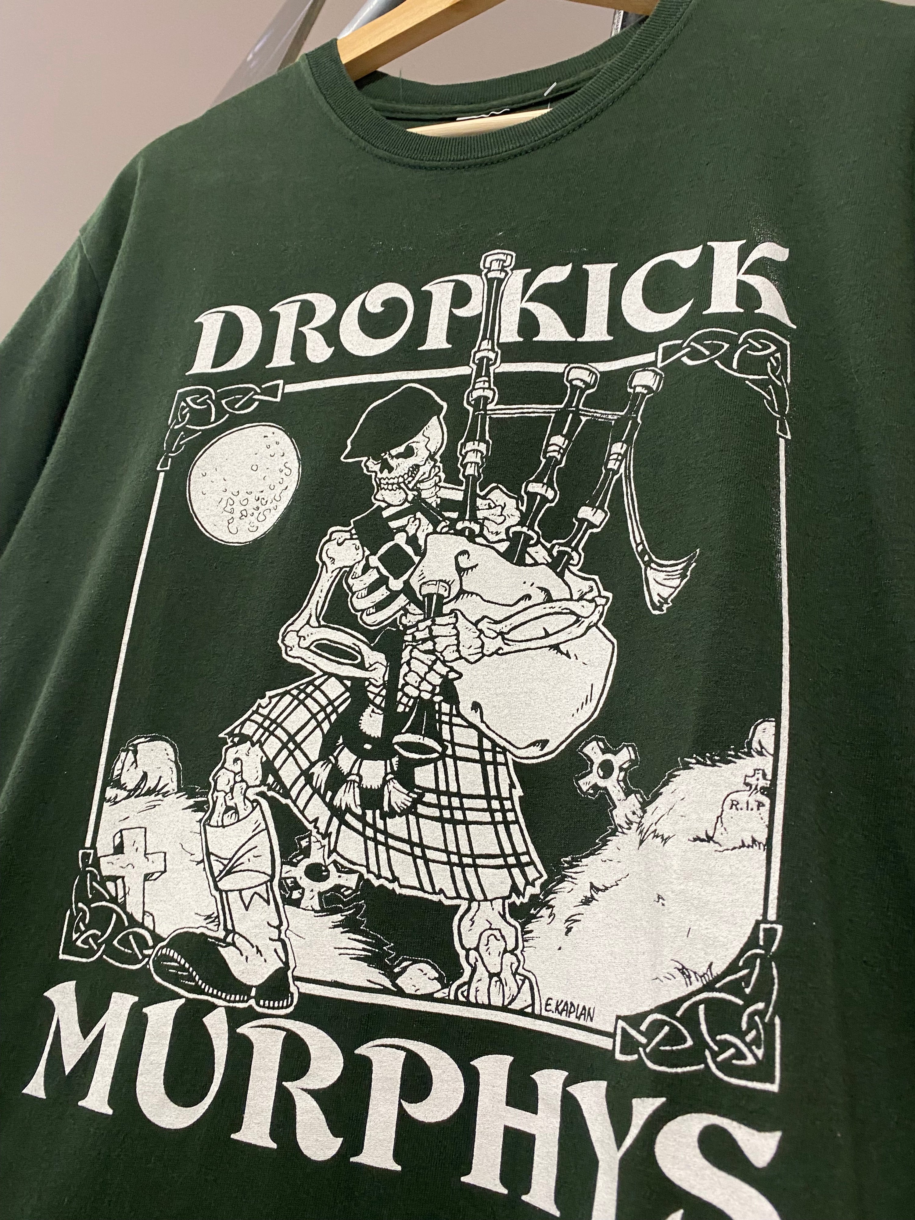 L - Dropkick Murphys It's So Lonely Green DS Tee