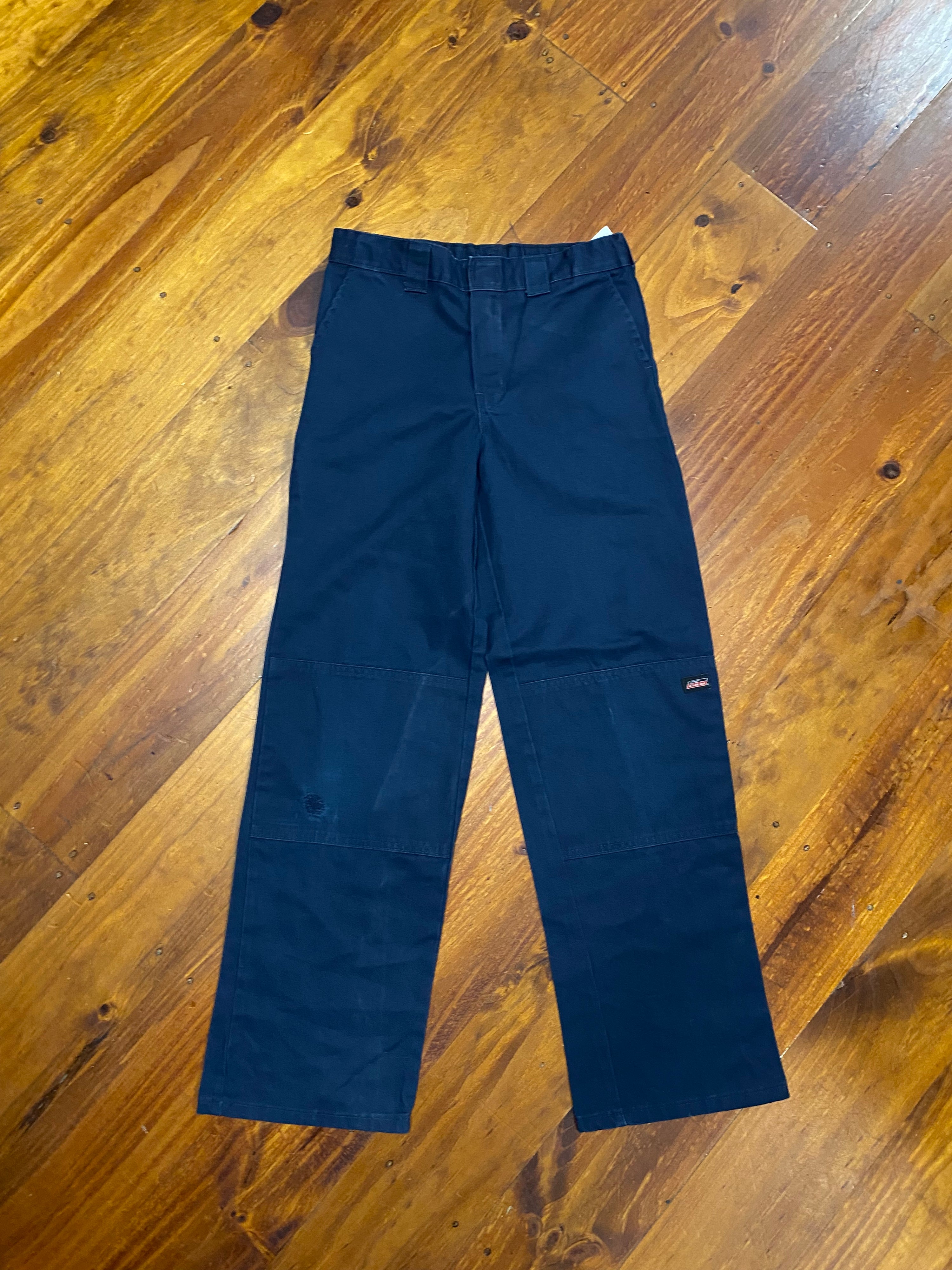 [24] Dickies Navy Double Knee Pants D120