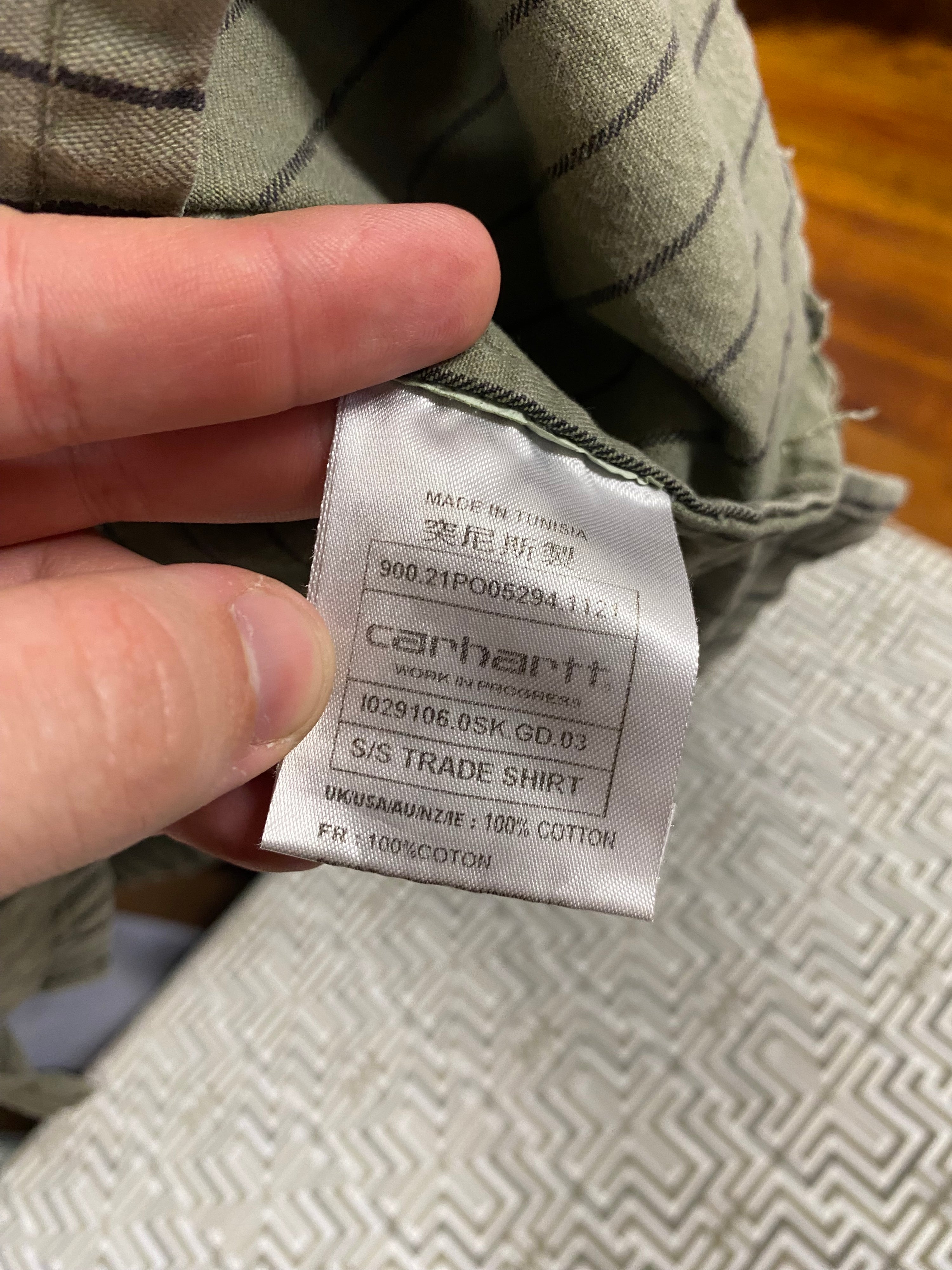 [M] Carhartt WIP S/S Trade Shirt Vertical Stripes