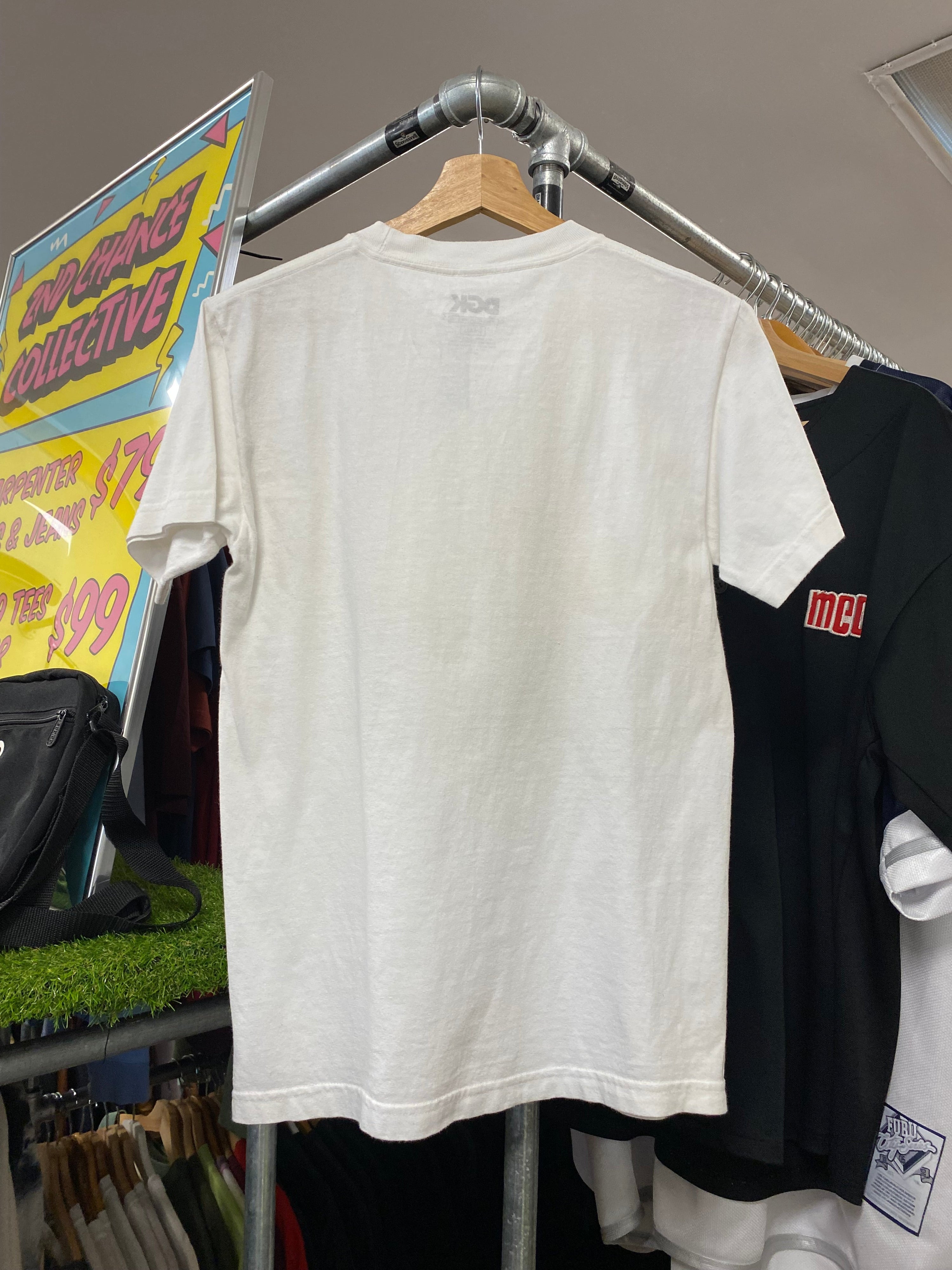 S - DGK Happy Kid With Boombox White Box Tee
