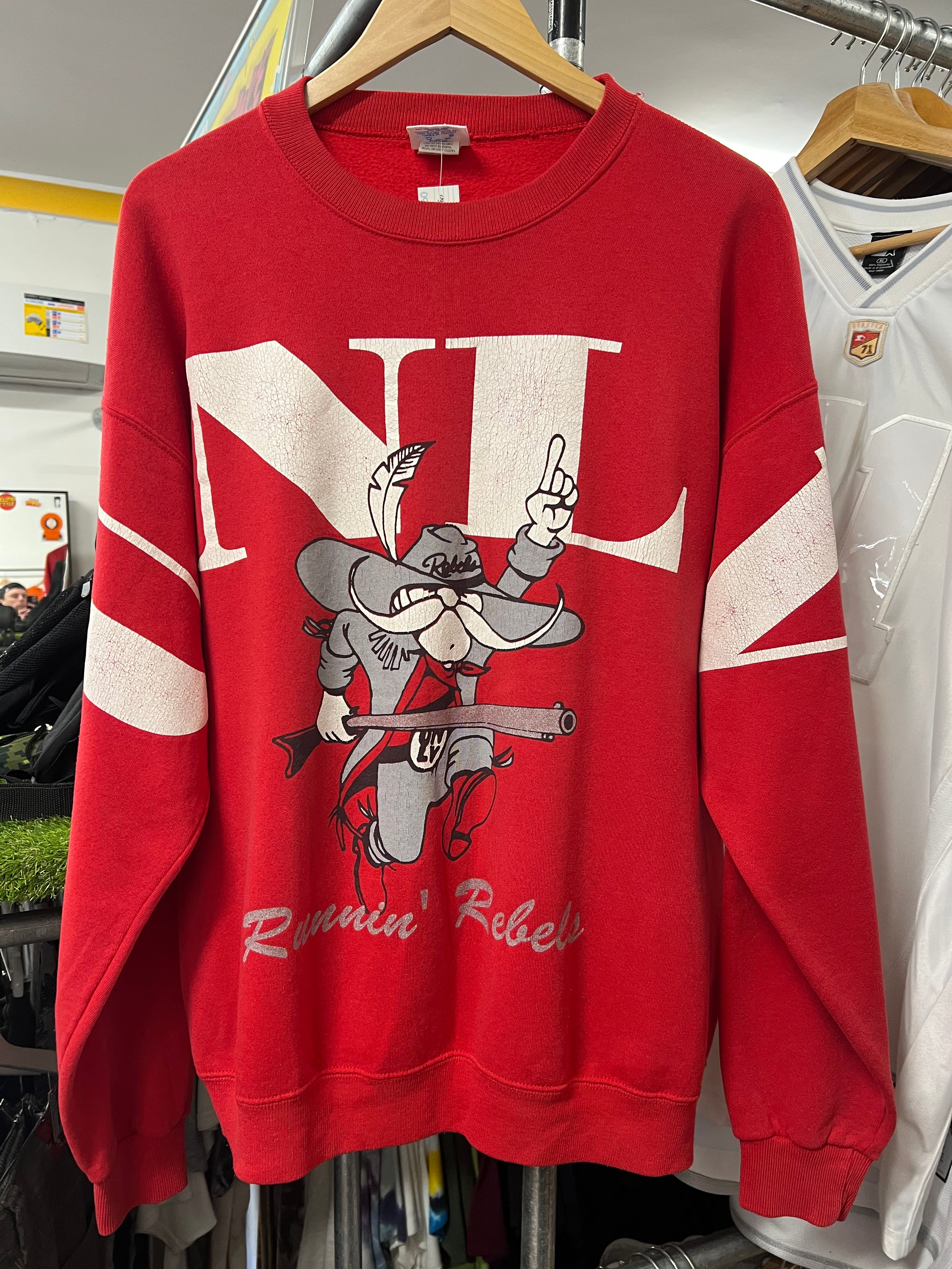 XL - 1990s UNLV Runnin' Rebels Las Vegas Big Print Jumper