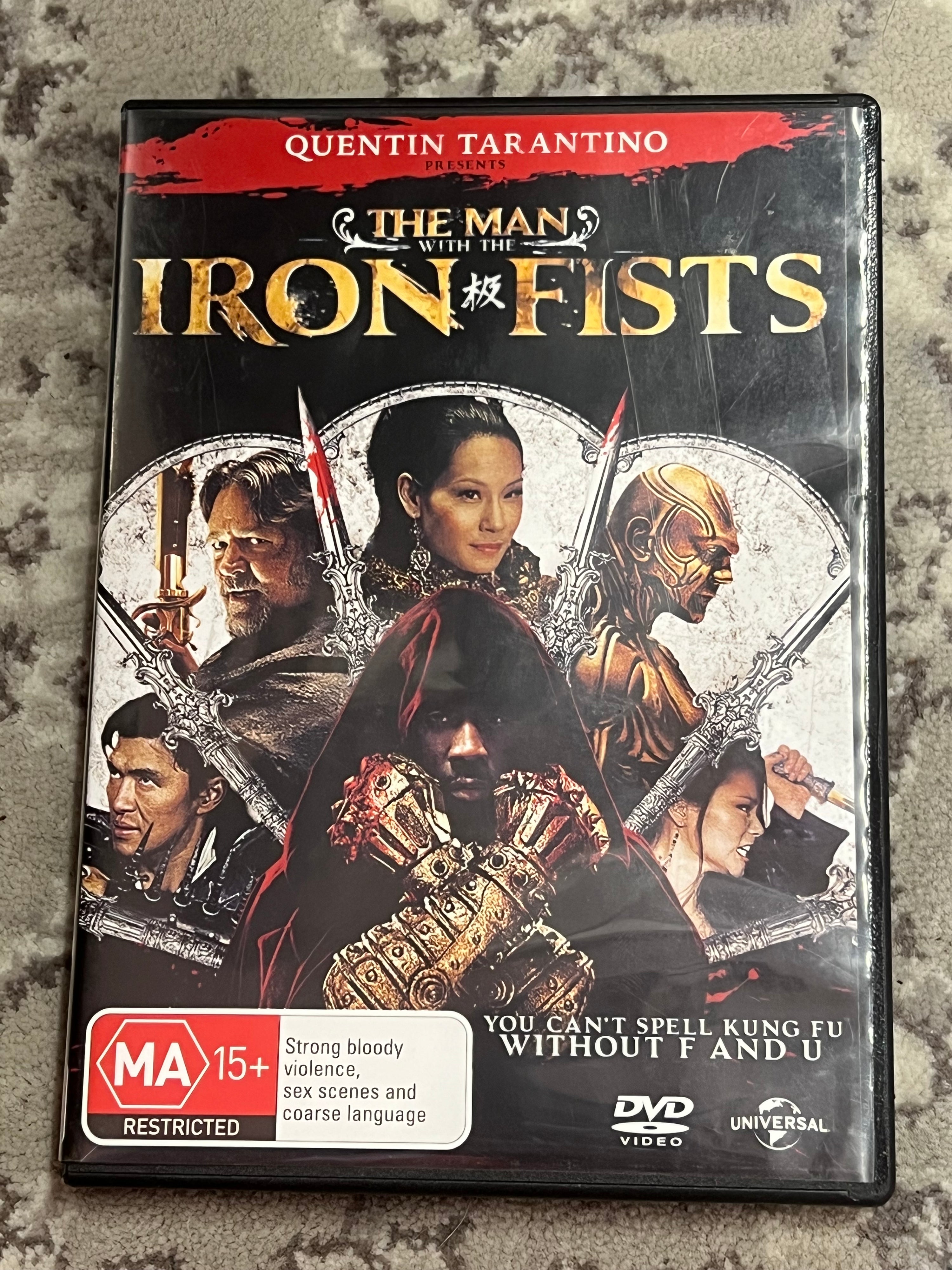 The Man With The Iron Fists DVD