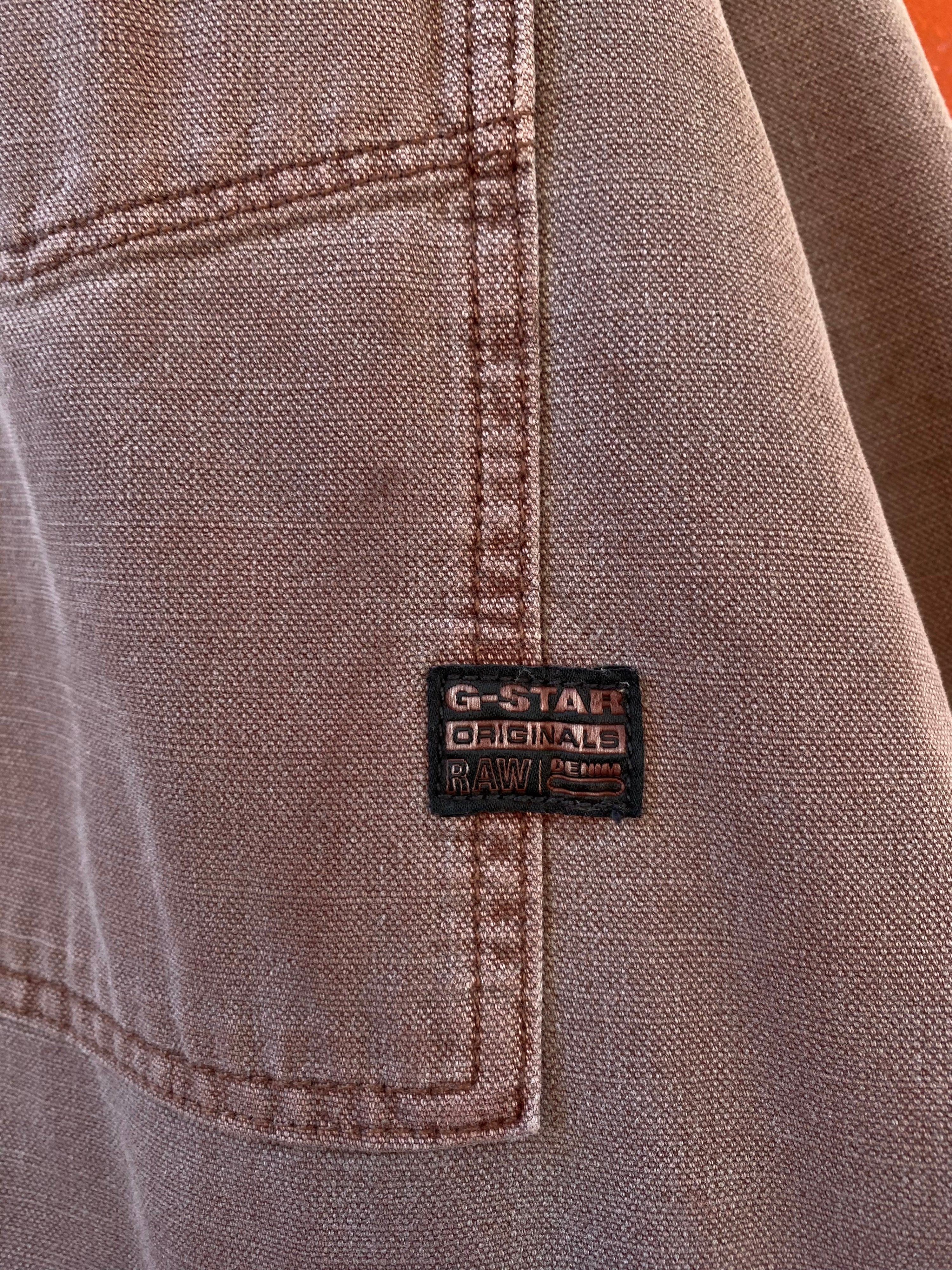 [L] G-Star Originals Sherpa Lined Canvas Jacket