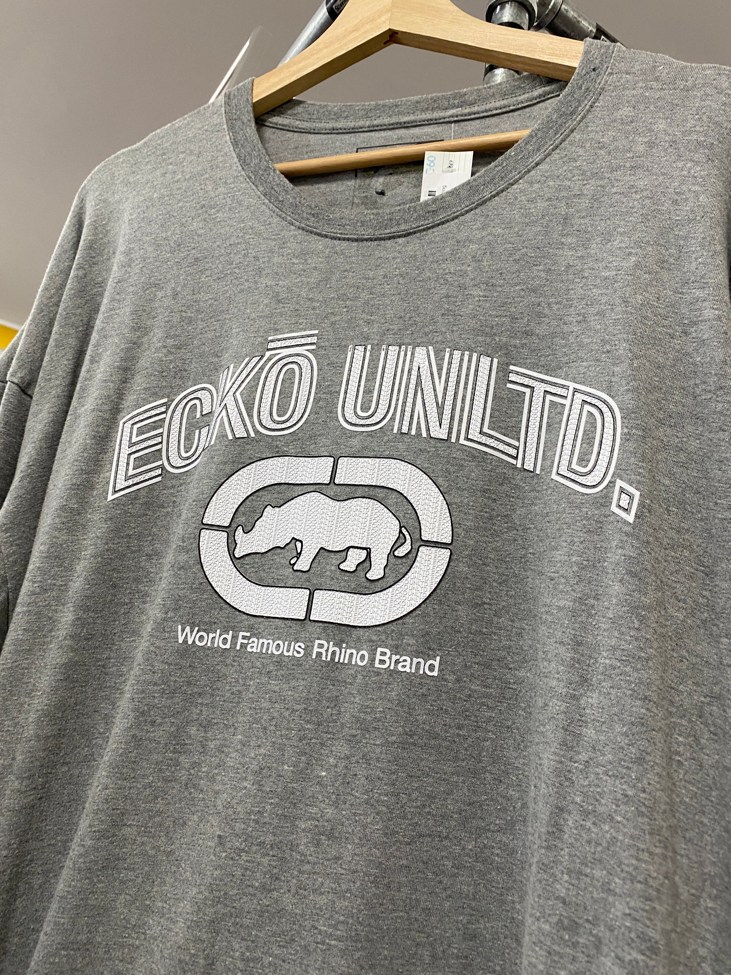 2XL - ECKO Unltd Grey Long Sleeve