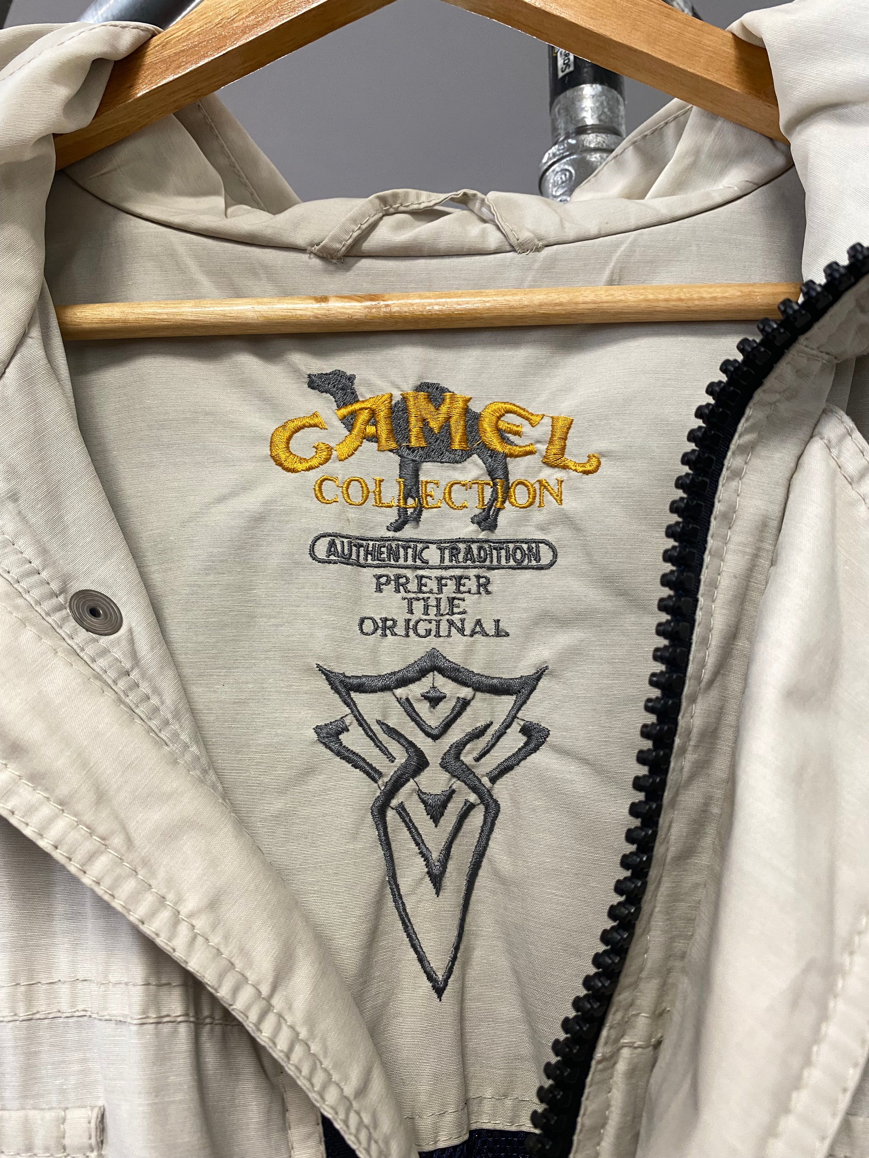 XL - Camel Cigarettes Collection Khaiki Chore Jacket