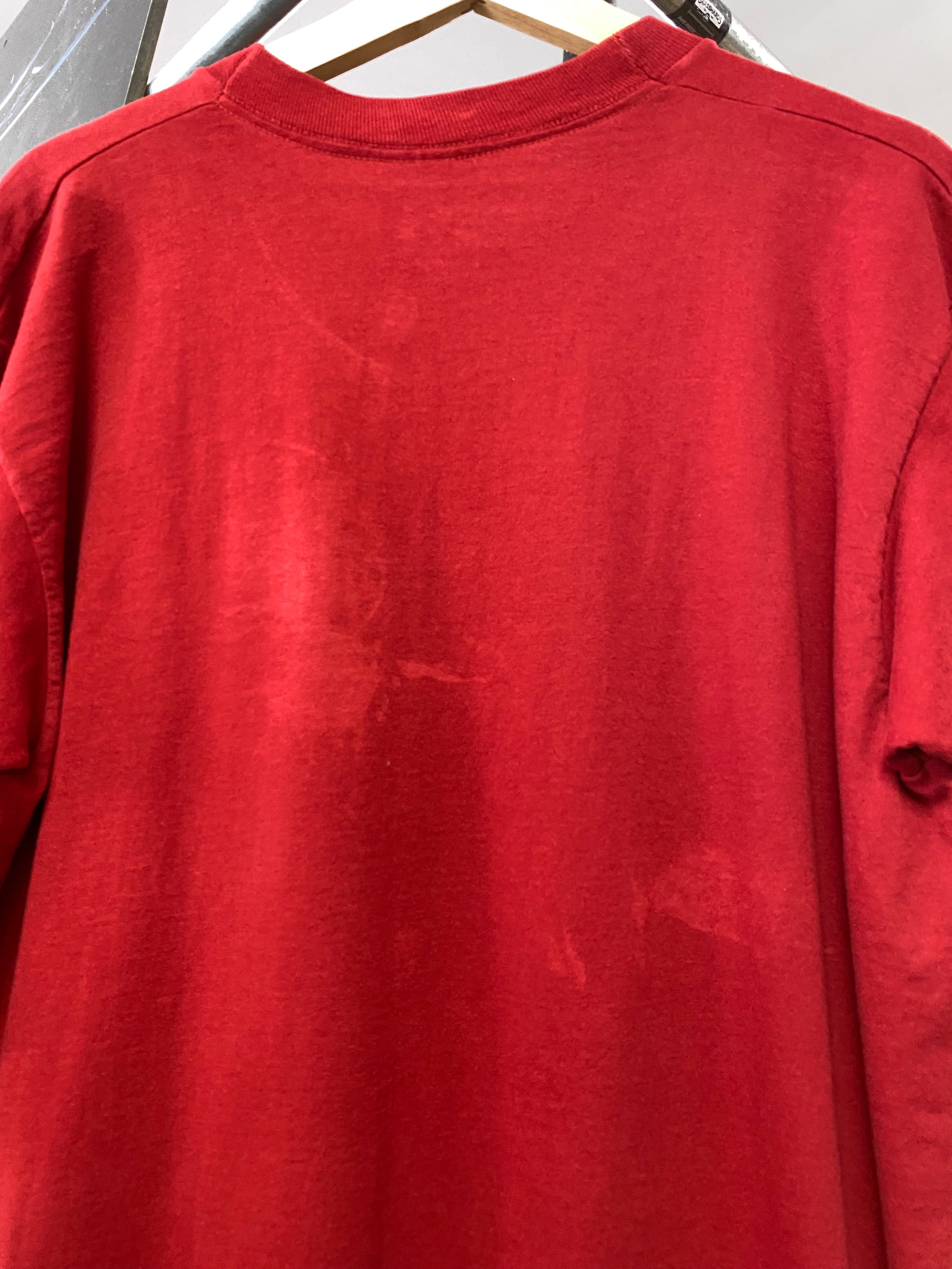 L - Honors Red Pocket Tee