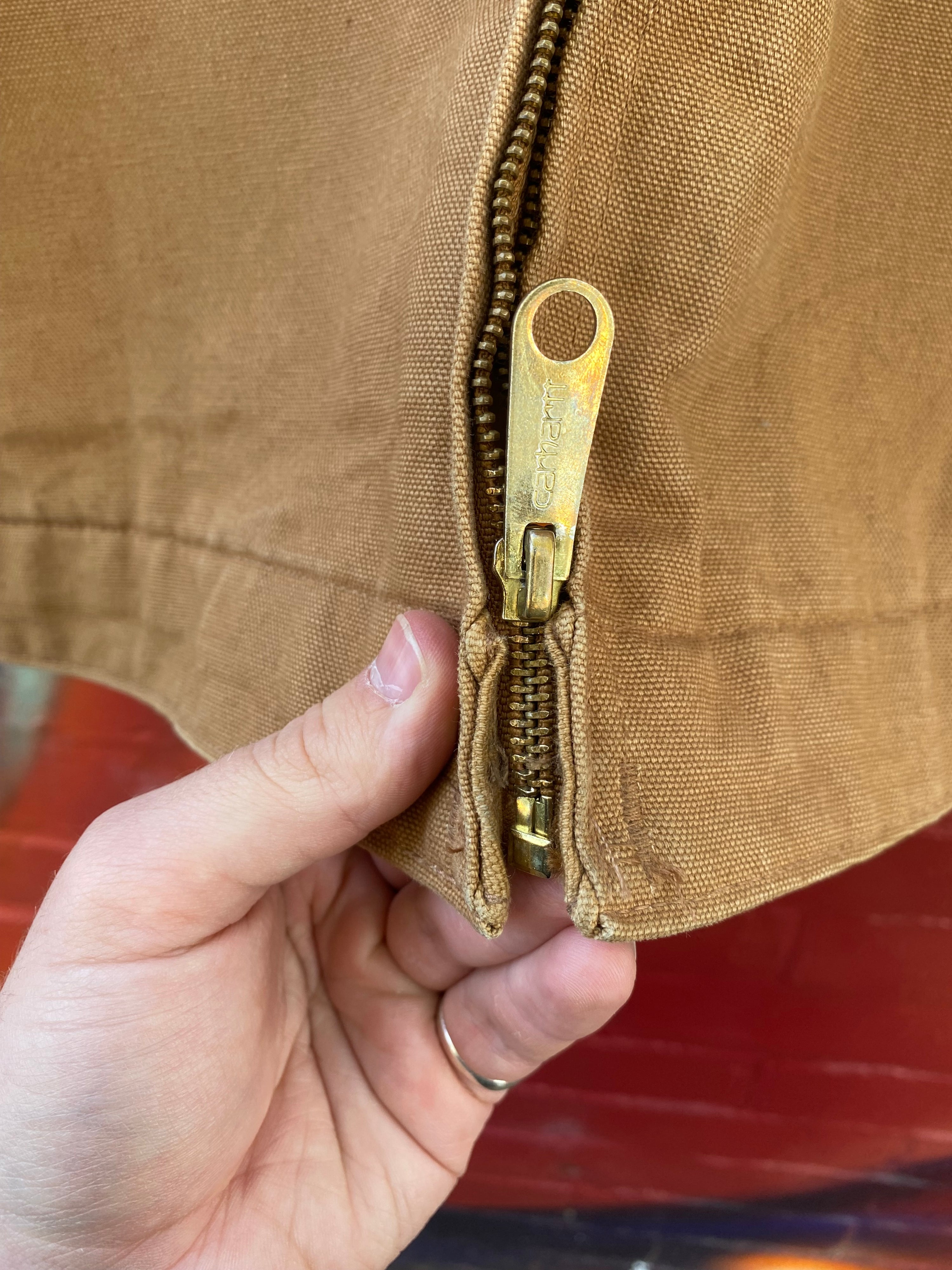 [M/L] Vintage Carhartt Brown Detroit J01 BRN Jacket
