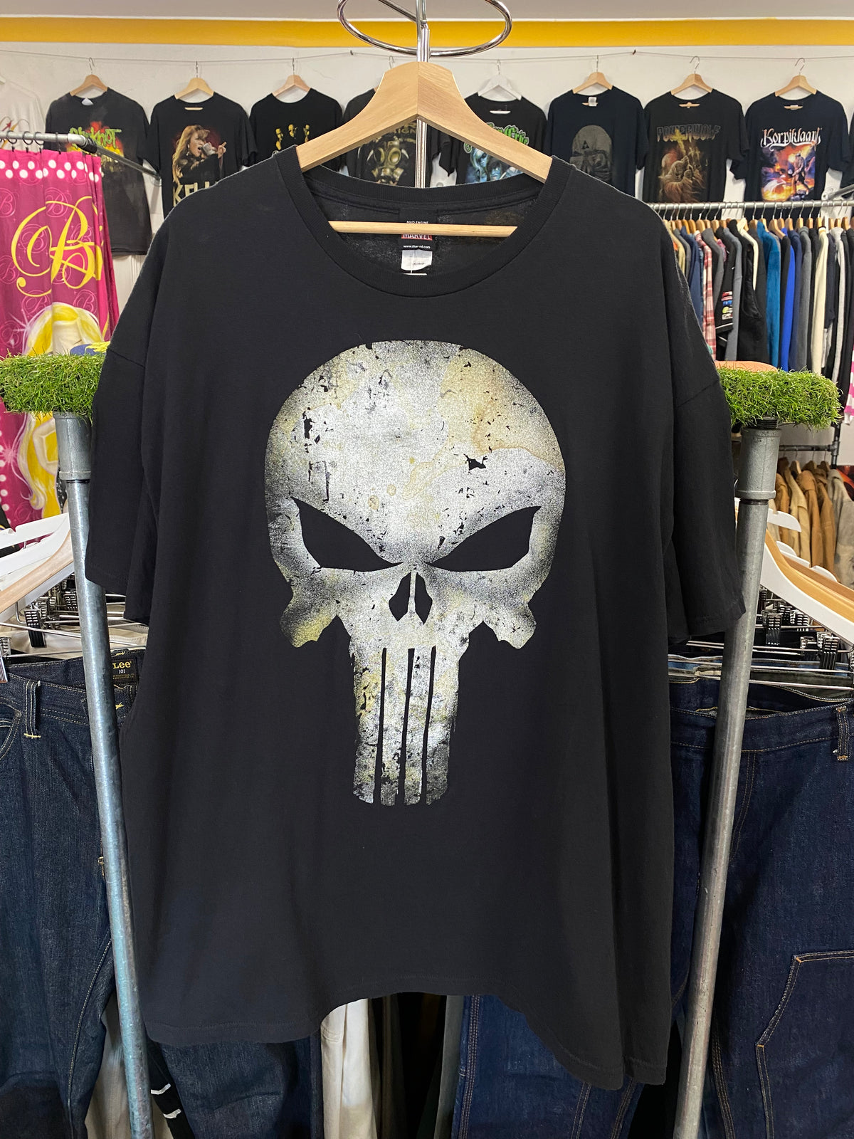 [3XL] 2012 Mad Engine The Punisher Black Tshirt
