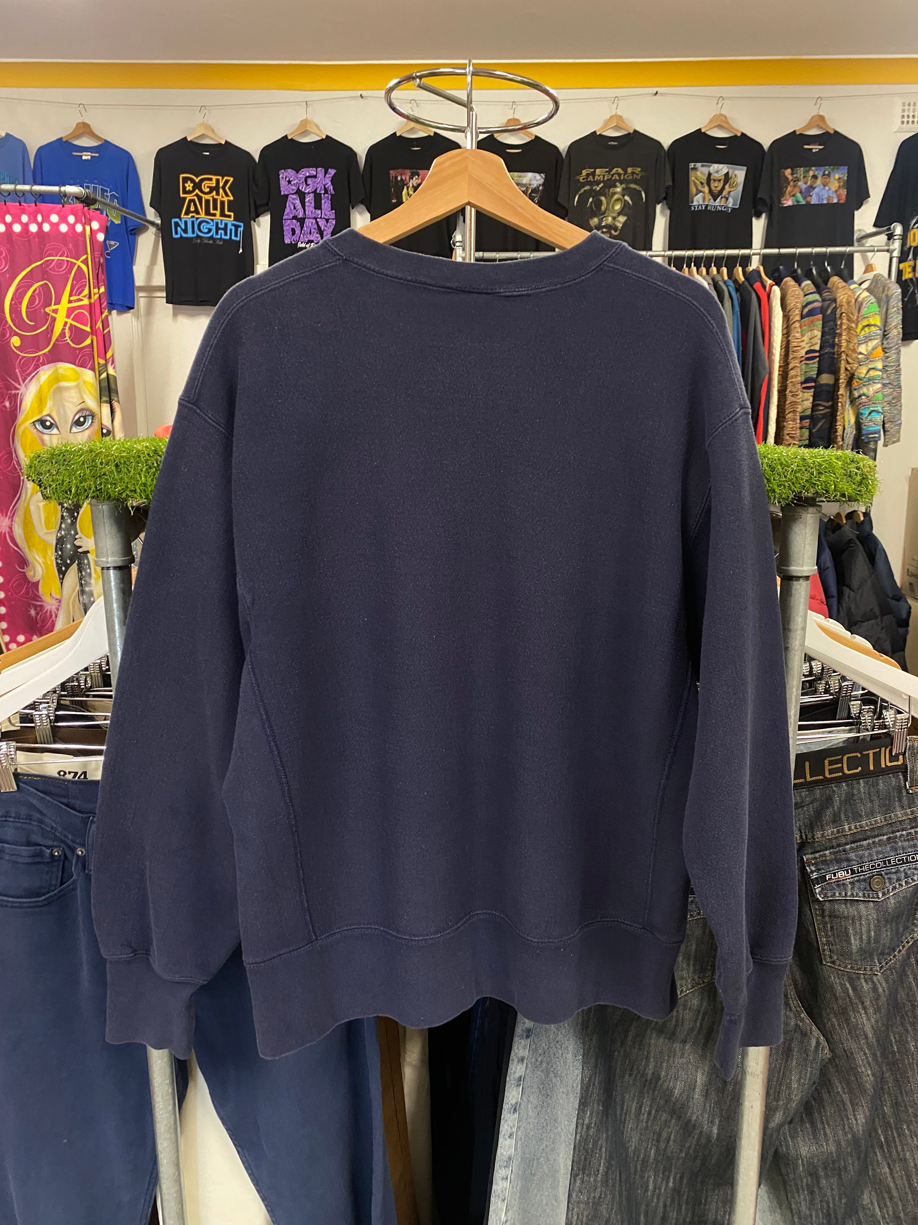 [L] Vintage Virginia LEE Crossgrain Jumper