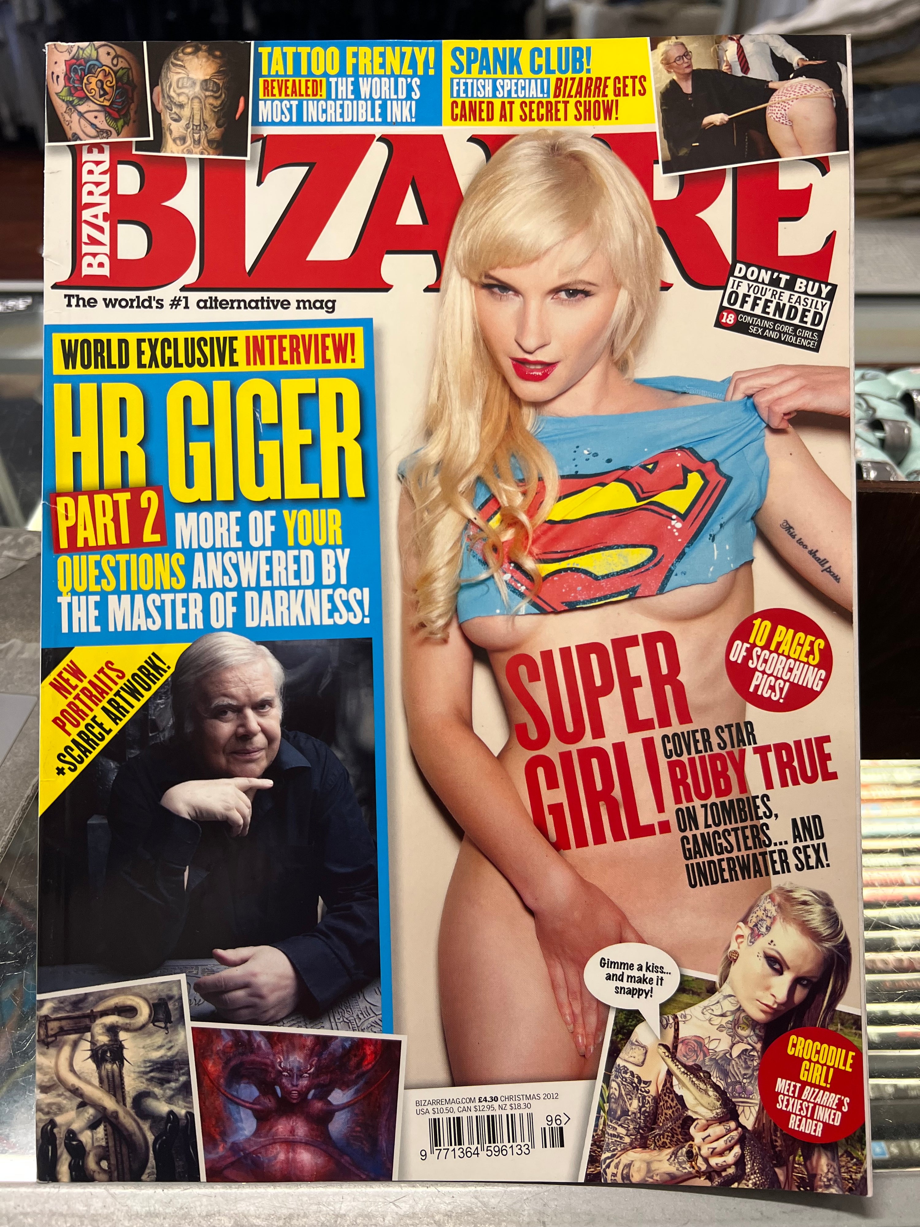 Bizarre Magazine Issue 196 Christmas 2012 Special
