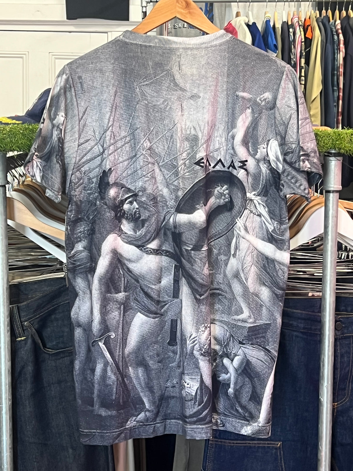 [M] Greek Soldier All Over Print Tshirt