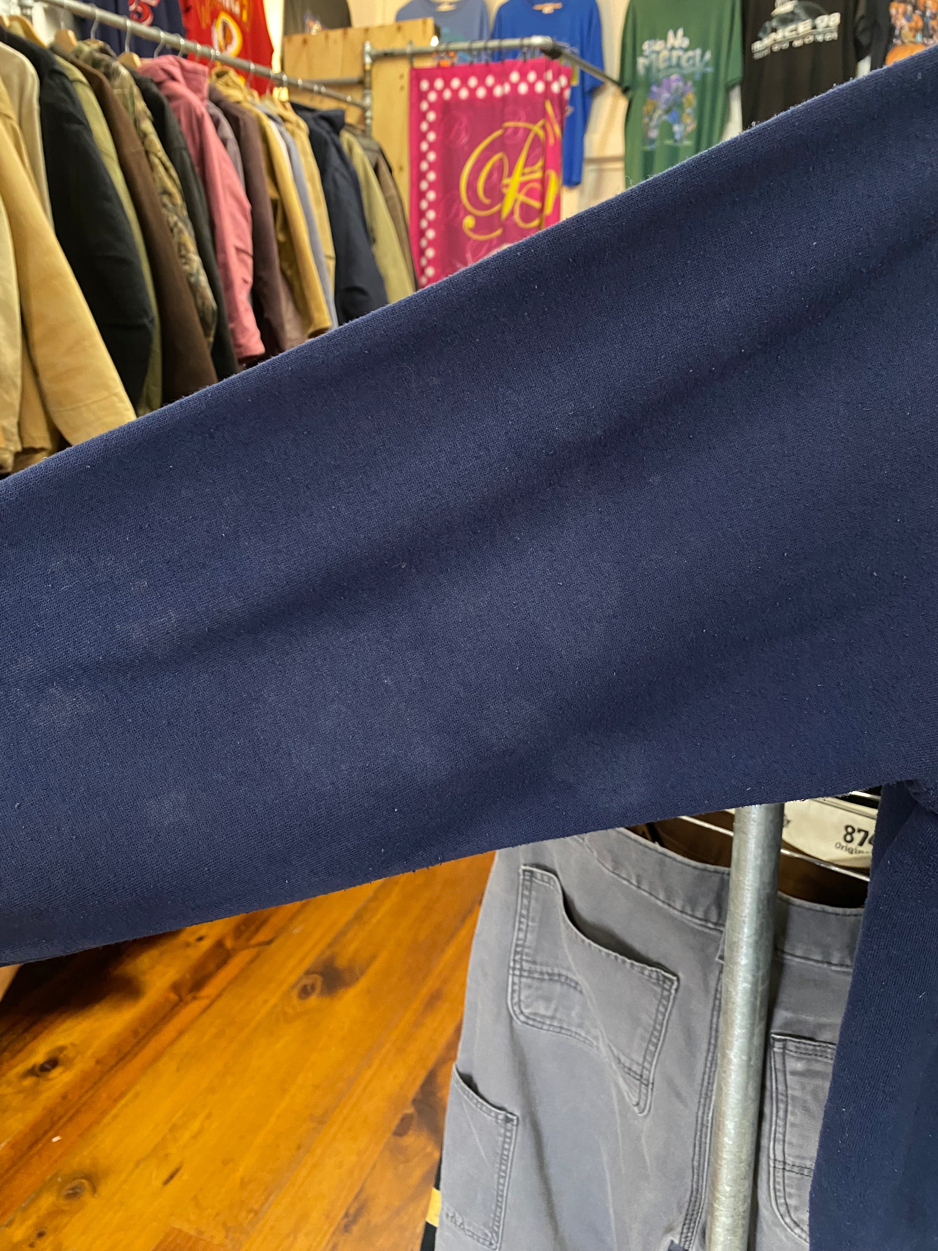 [XL] UMBRO Dark Blue Zip Up 2 Pocket Jumper