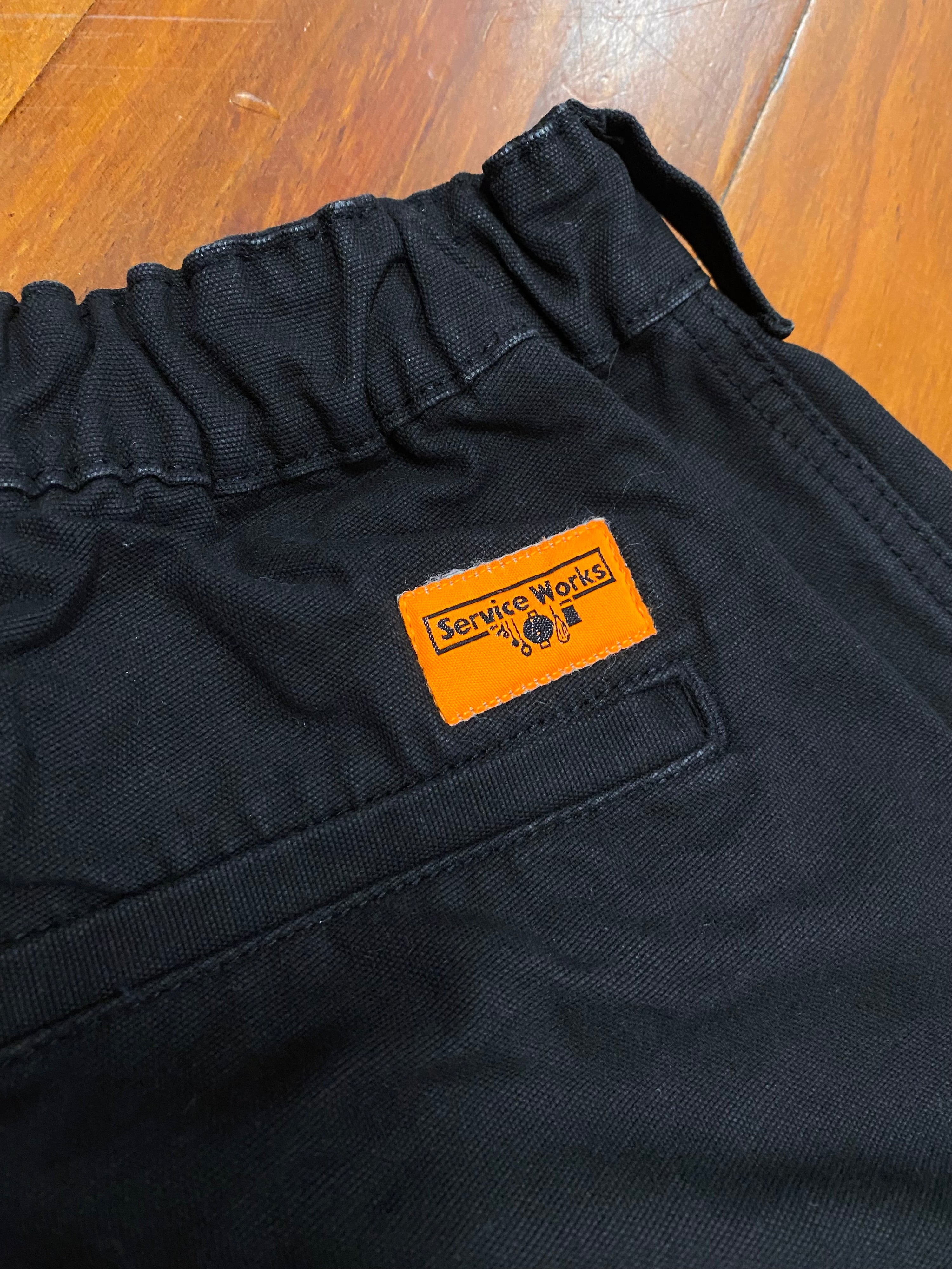 [S] Service Works Black Canvas Pants