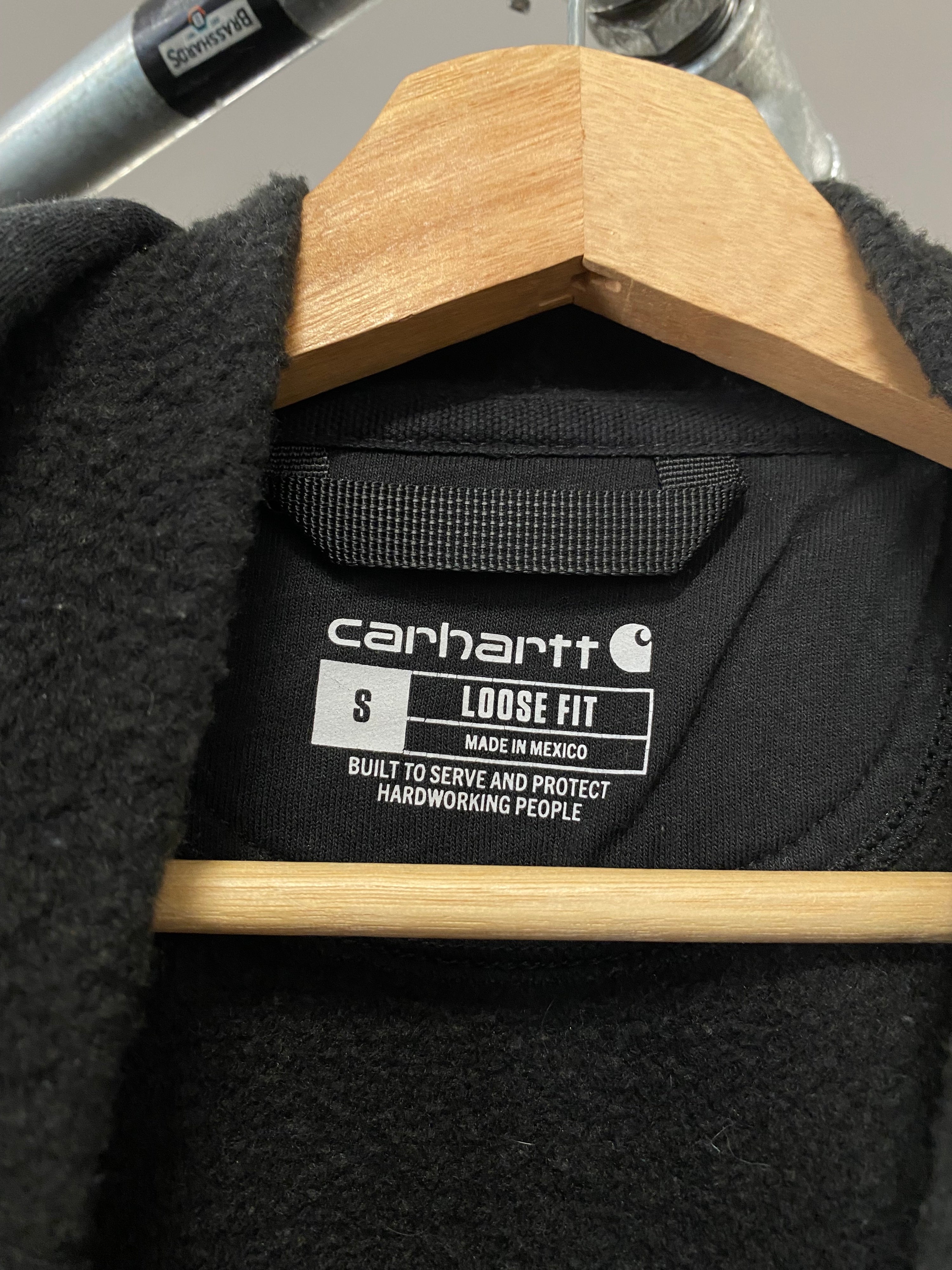 [S] Carhartt 'Old 61 Diner' Black Hoodie
