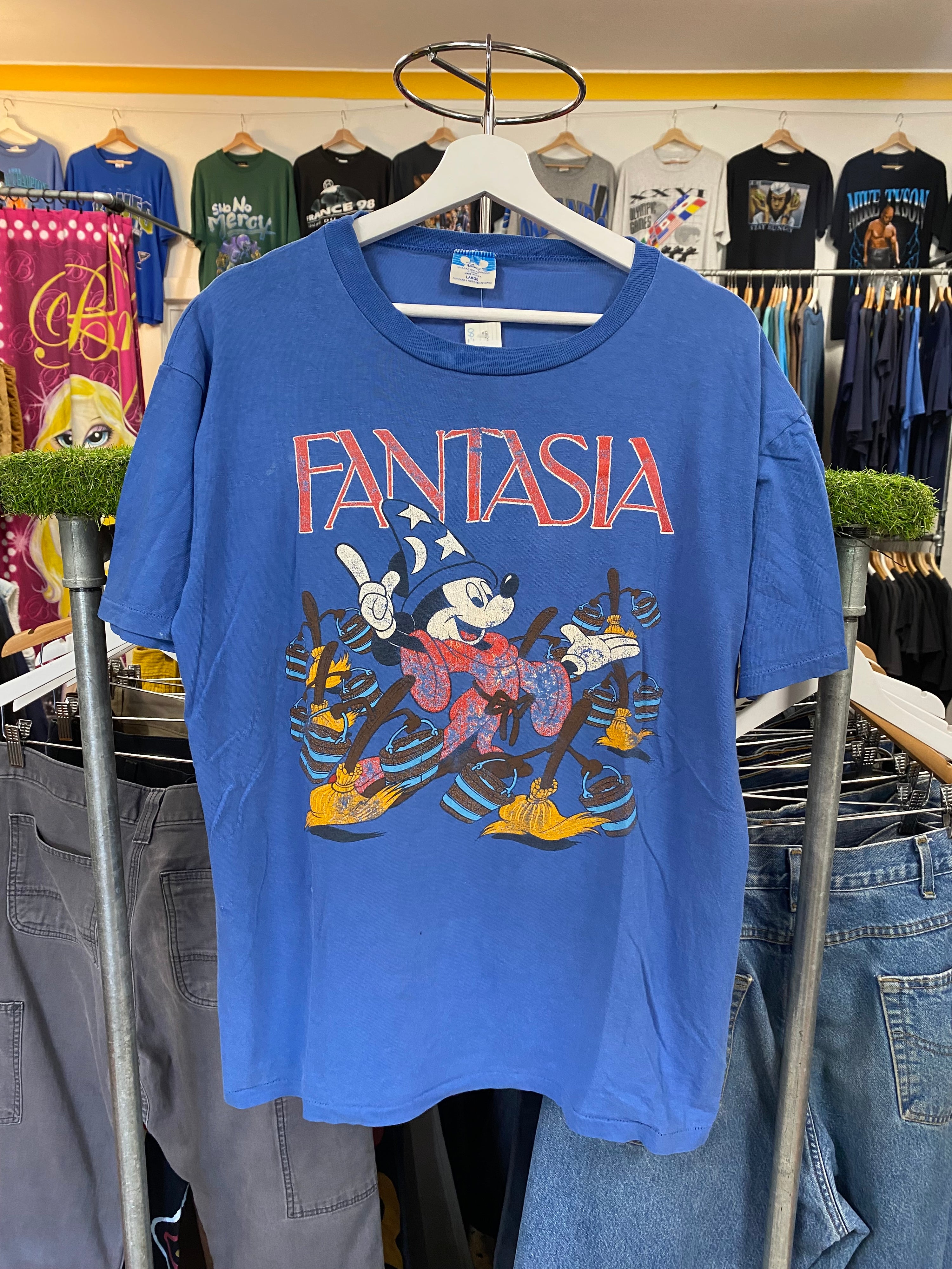 [L] Disney Fantasia Blue Tee
