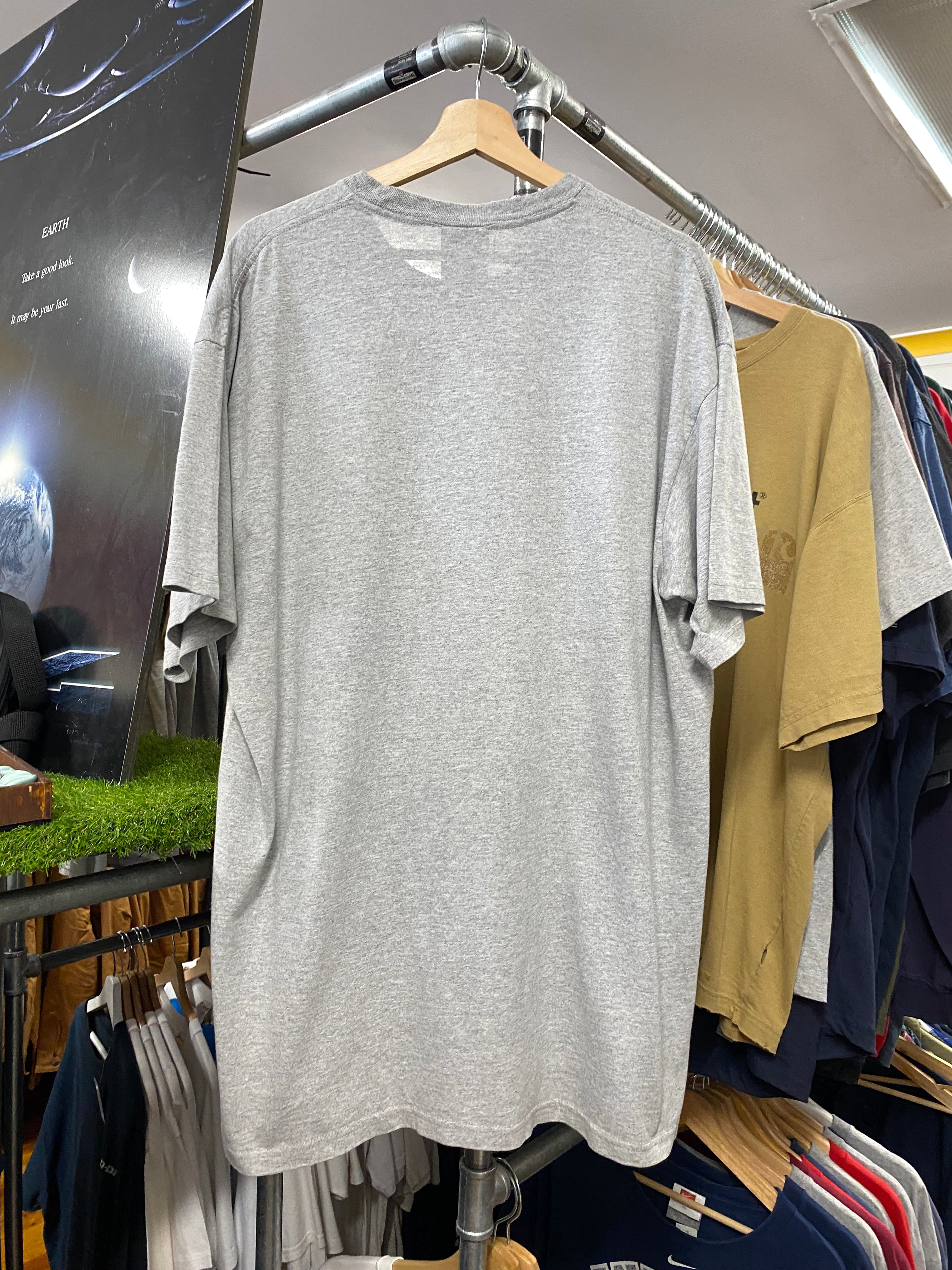 XL - 2000s Nike Football Is Everything Grey NFL Tee